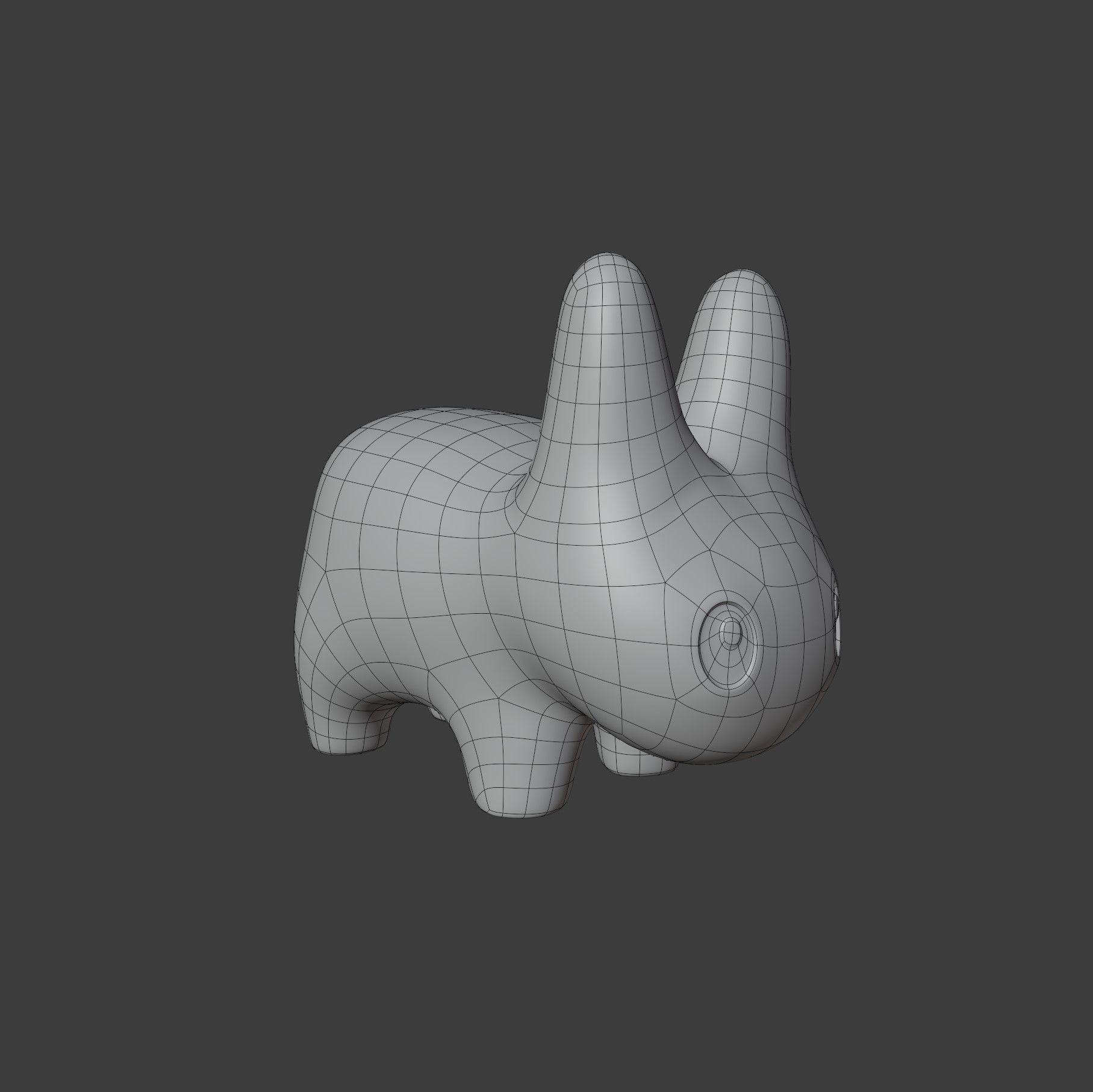 Labbit Figure 3D model_8