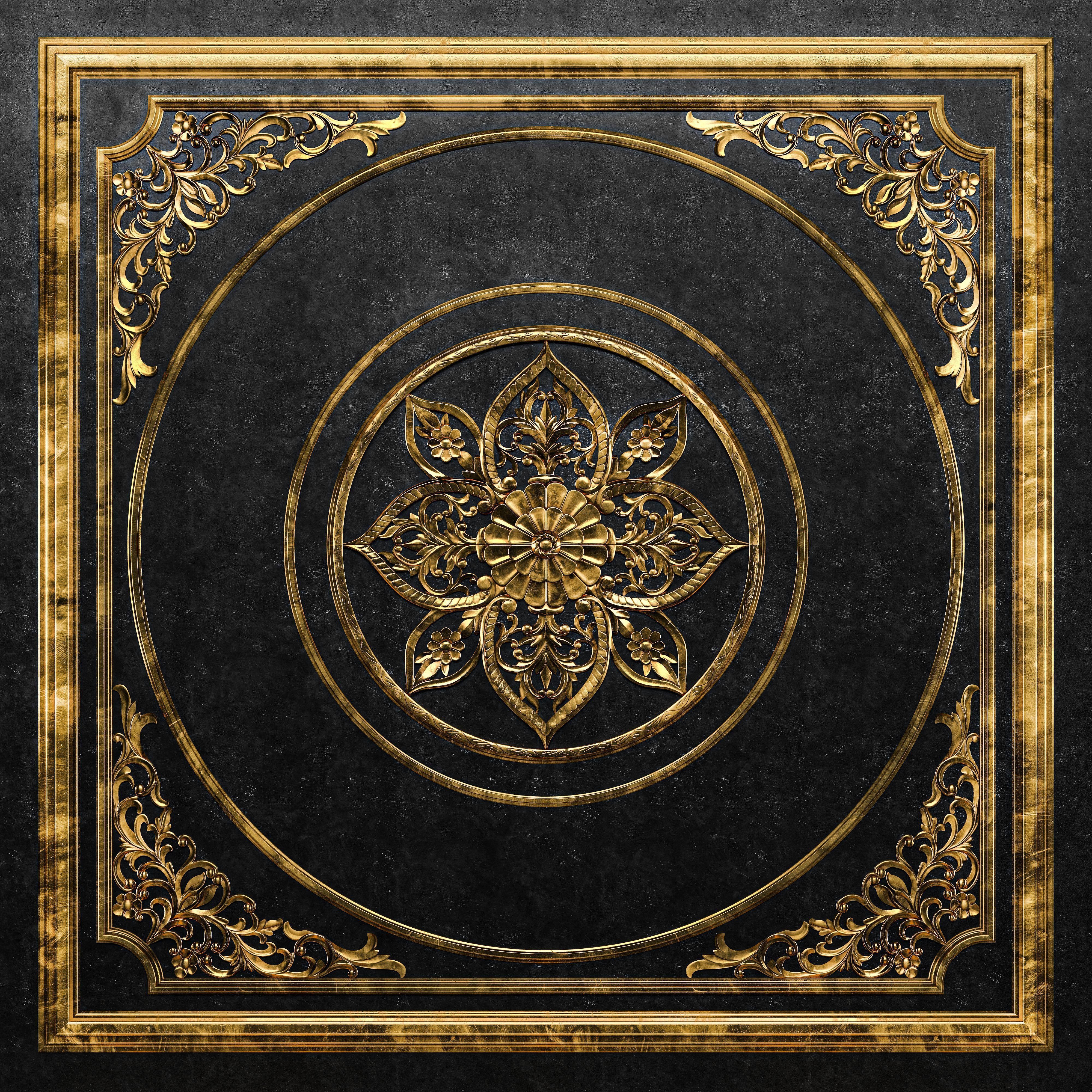 Decorative Frame Ornament - Vol 01 3D model_5