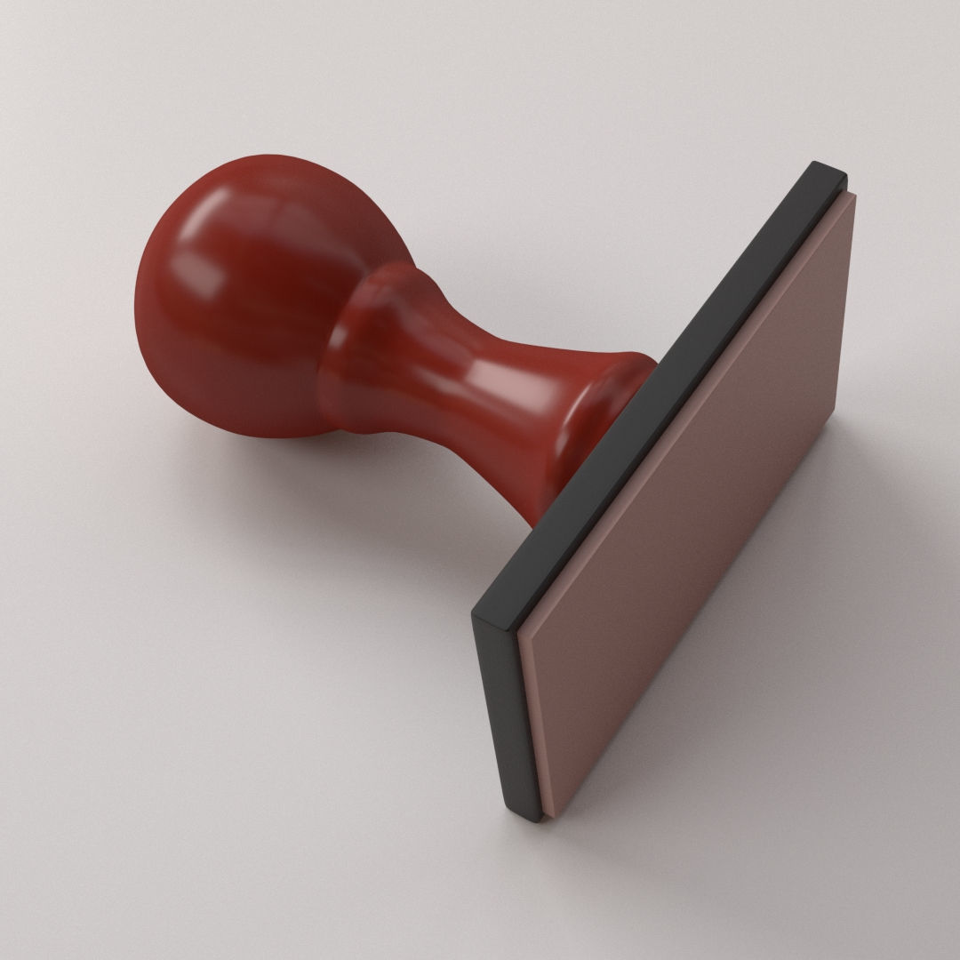 Rubber Stamp 3D model_3