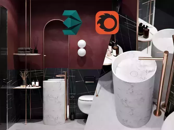 Bathroom - Cherry Rot