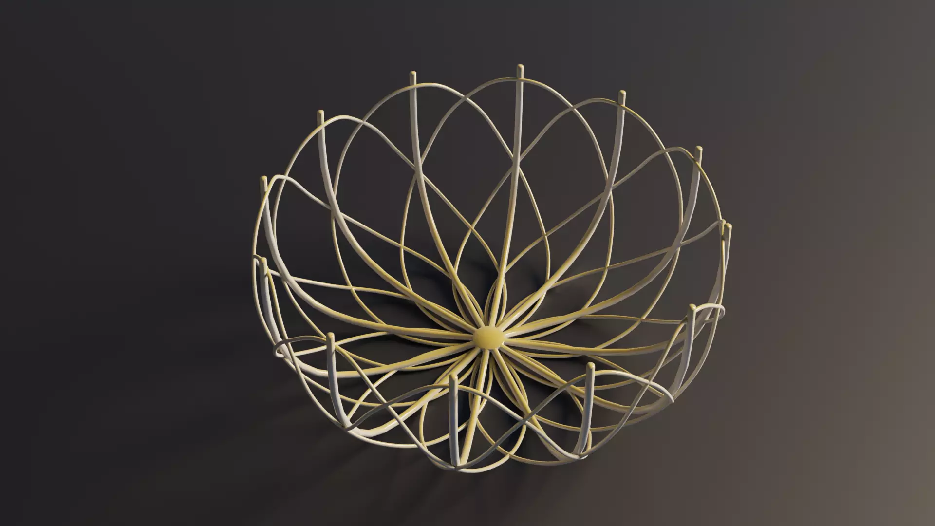 3D Fruit basket Free 3D model
