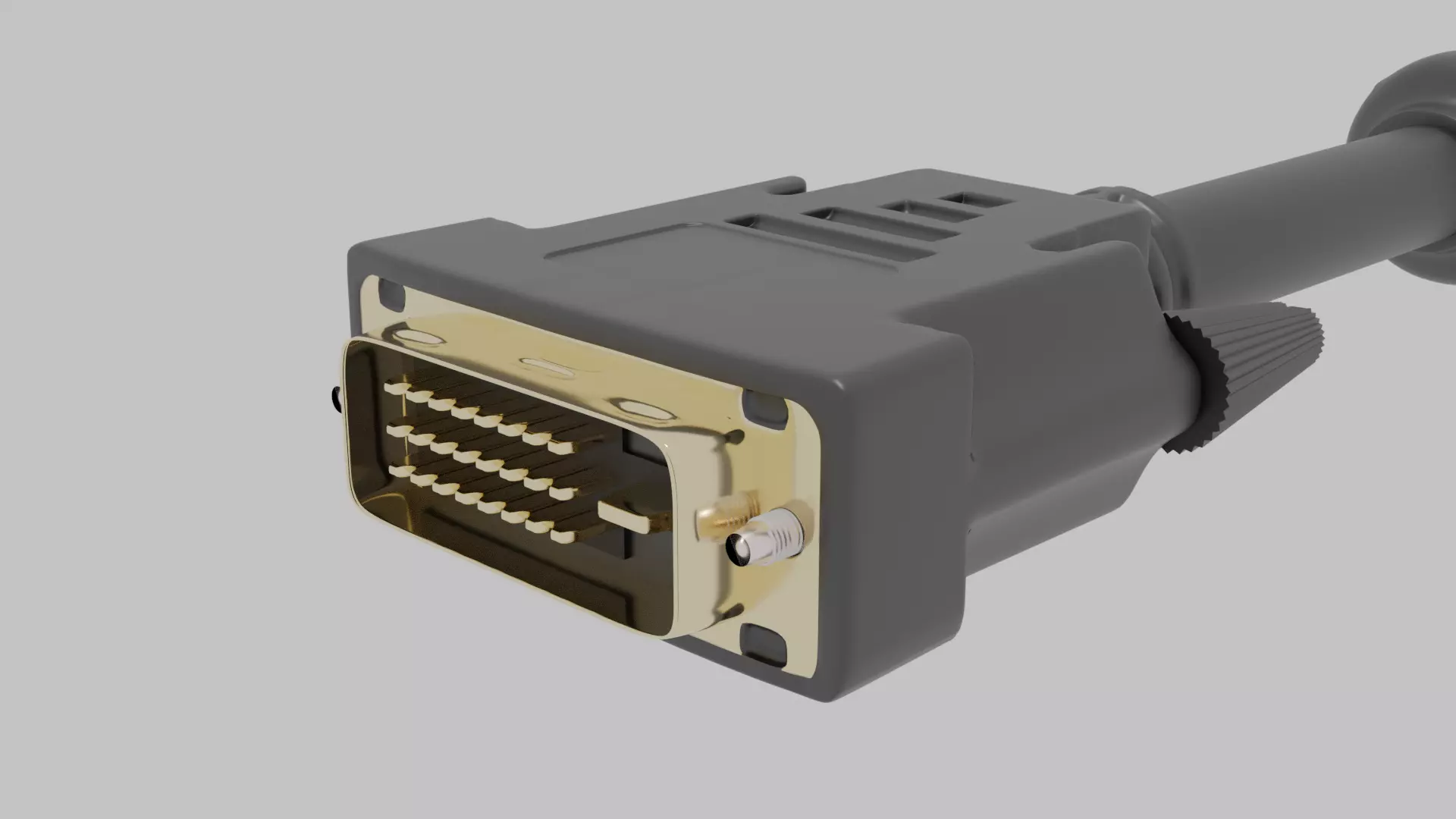 CABLE DVI 3D model_0