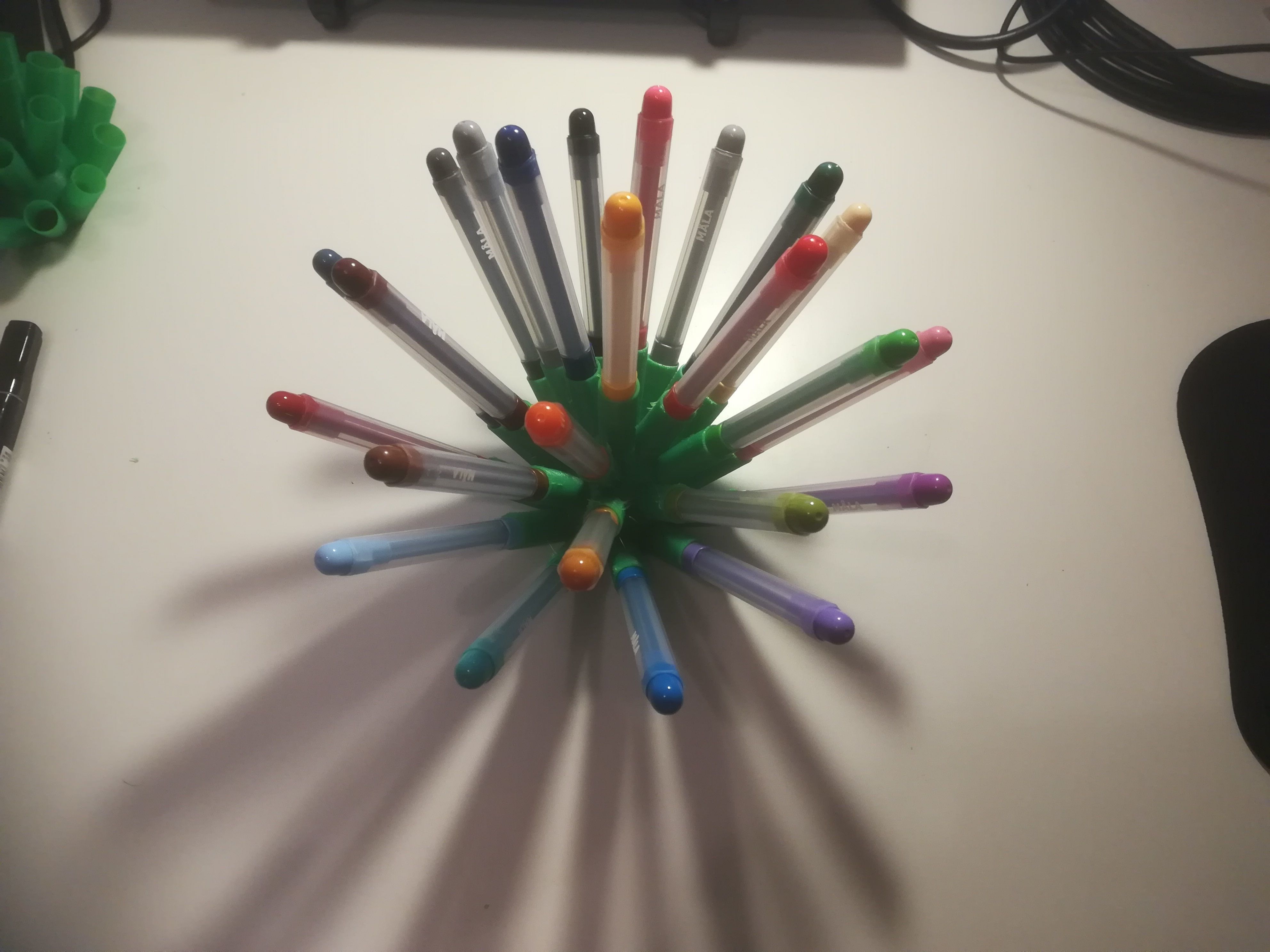 Pen Holder for MALA marker 3D print model_2