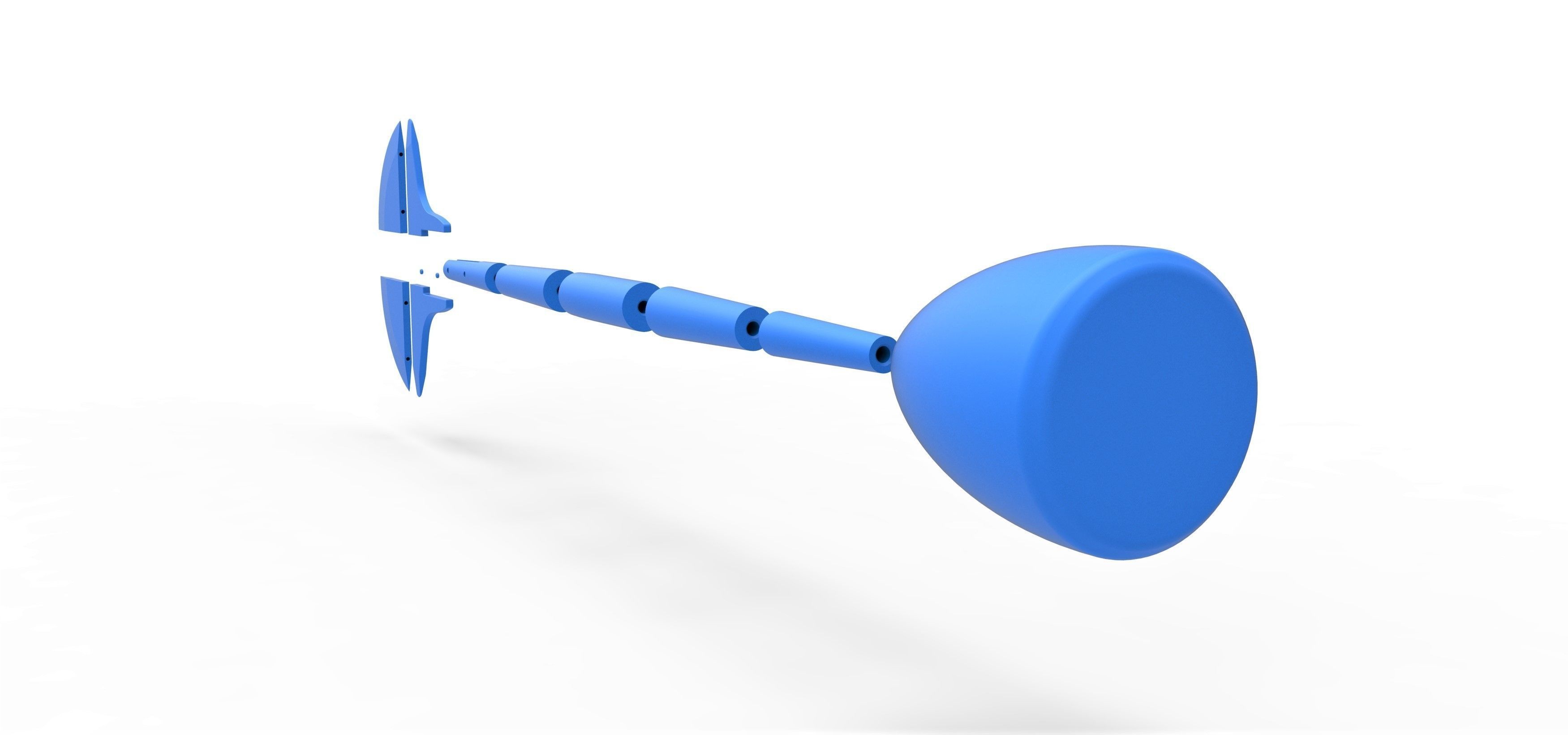 Vulcan Lirpa from Star Trek The Original Series 3D print model_22