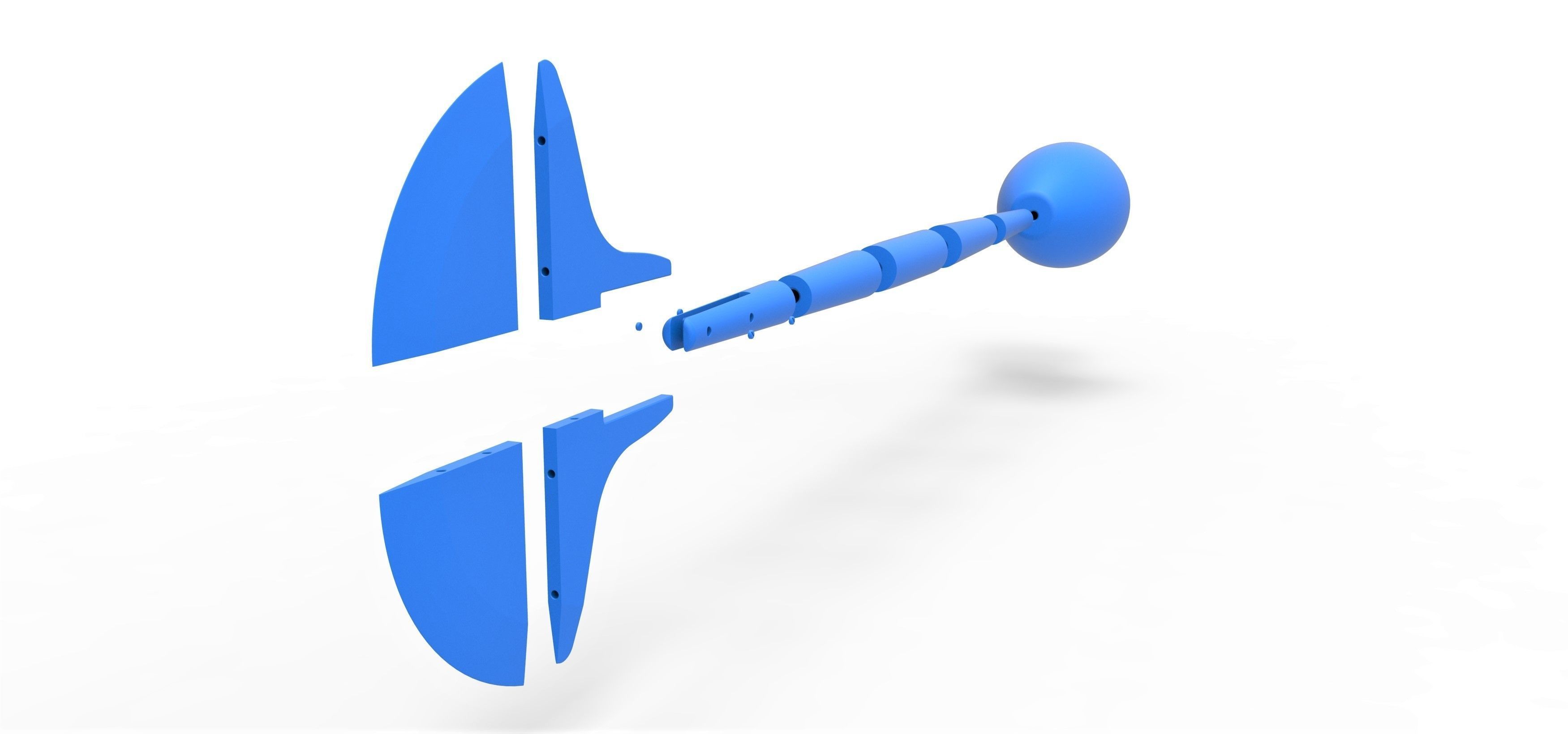 Vulcan Lirpa from Star Trek The Original Series 3D print model_19