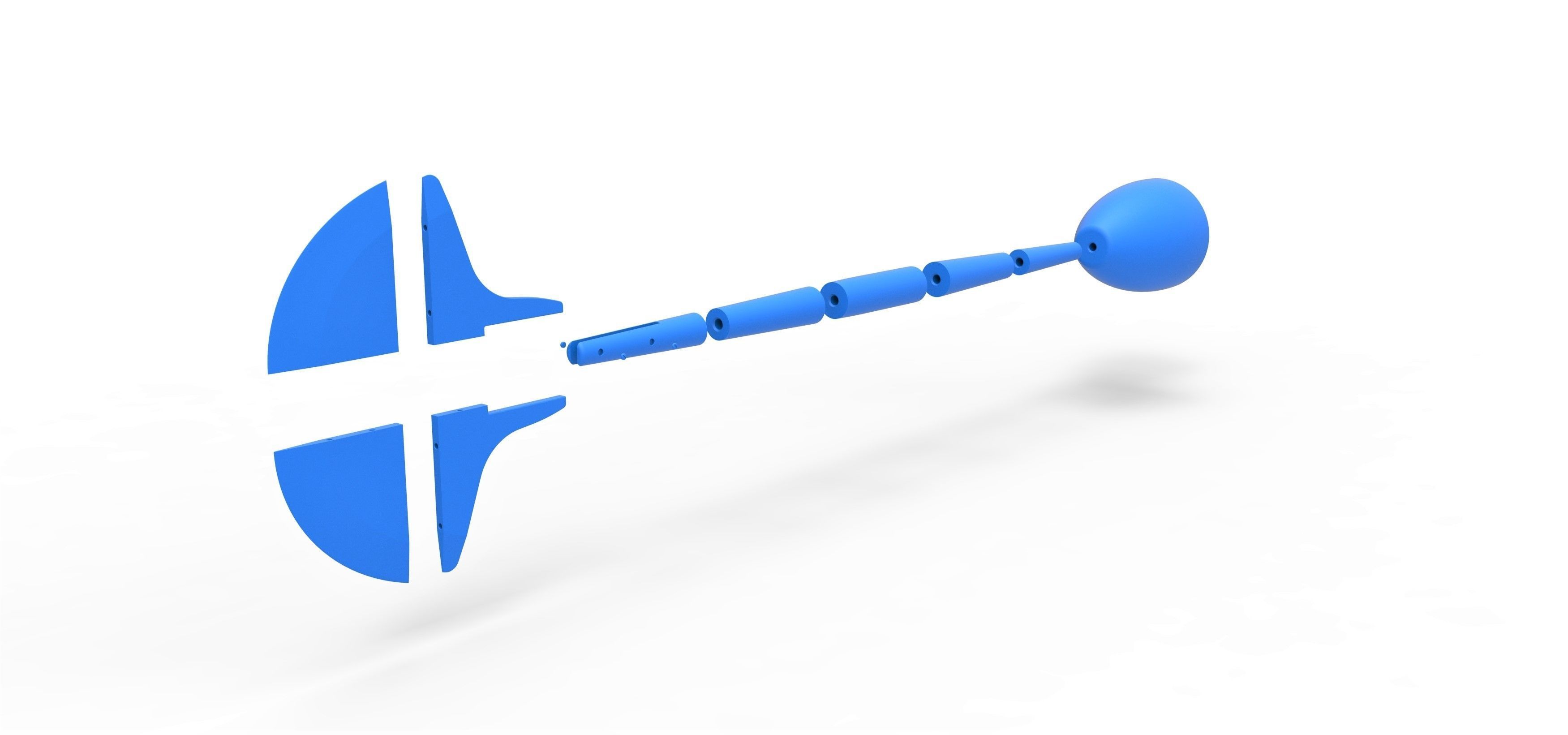 Vulcan Lirpa from Star Trek The Original Series 3D print model_18