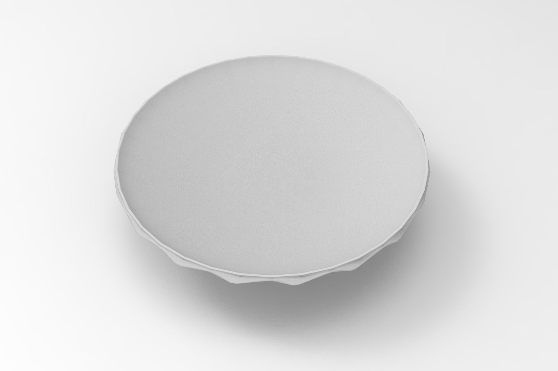 Fruit Plate Low-poly 3D model_7