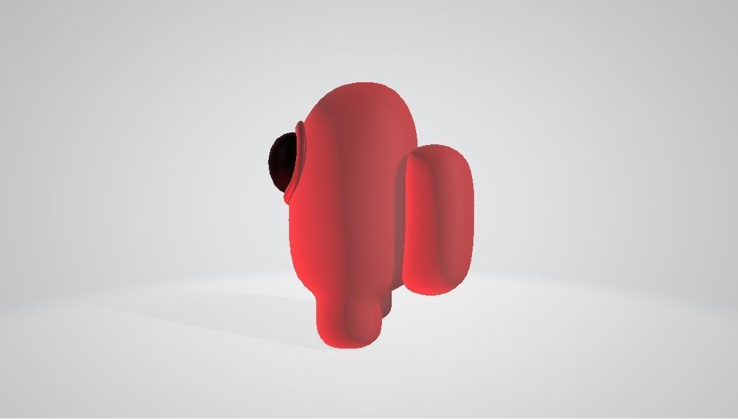 among us 3d model rigged in blender 3D model_3