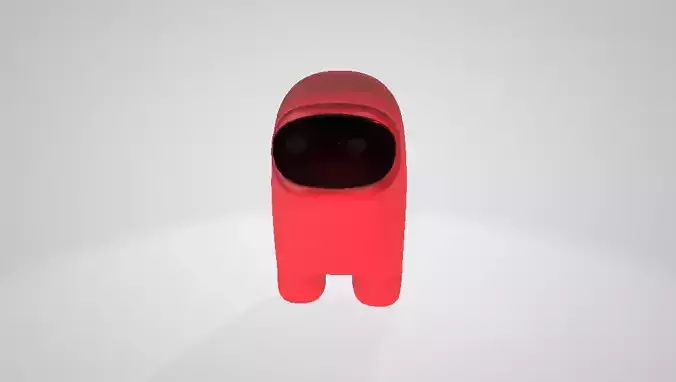 among us 3d model rigged in blender