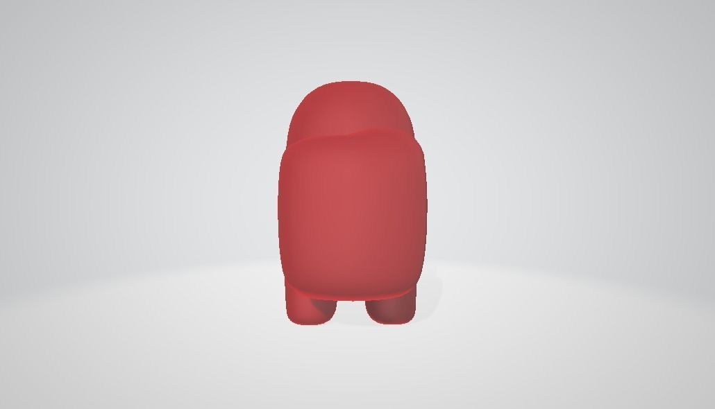 among us 3d model rigged in blender 3D model_2