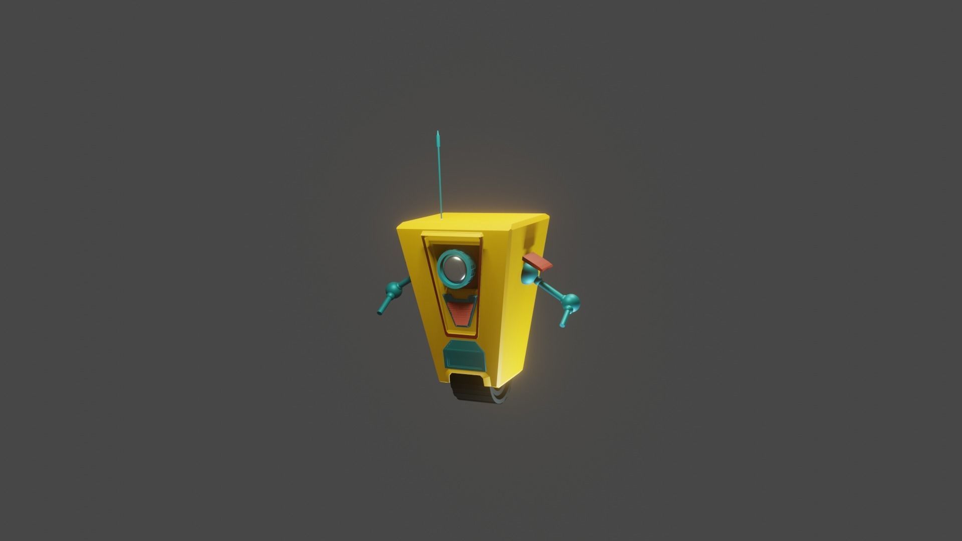 Borderlands Claptrap 3d model NEW YEAR SALE Free 3D model_3