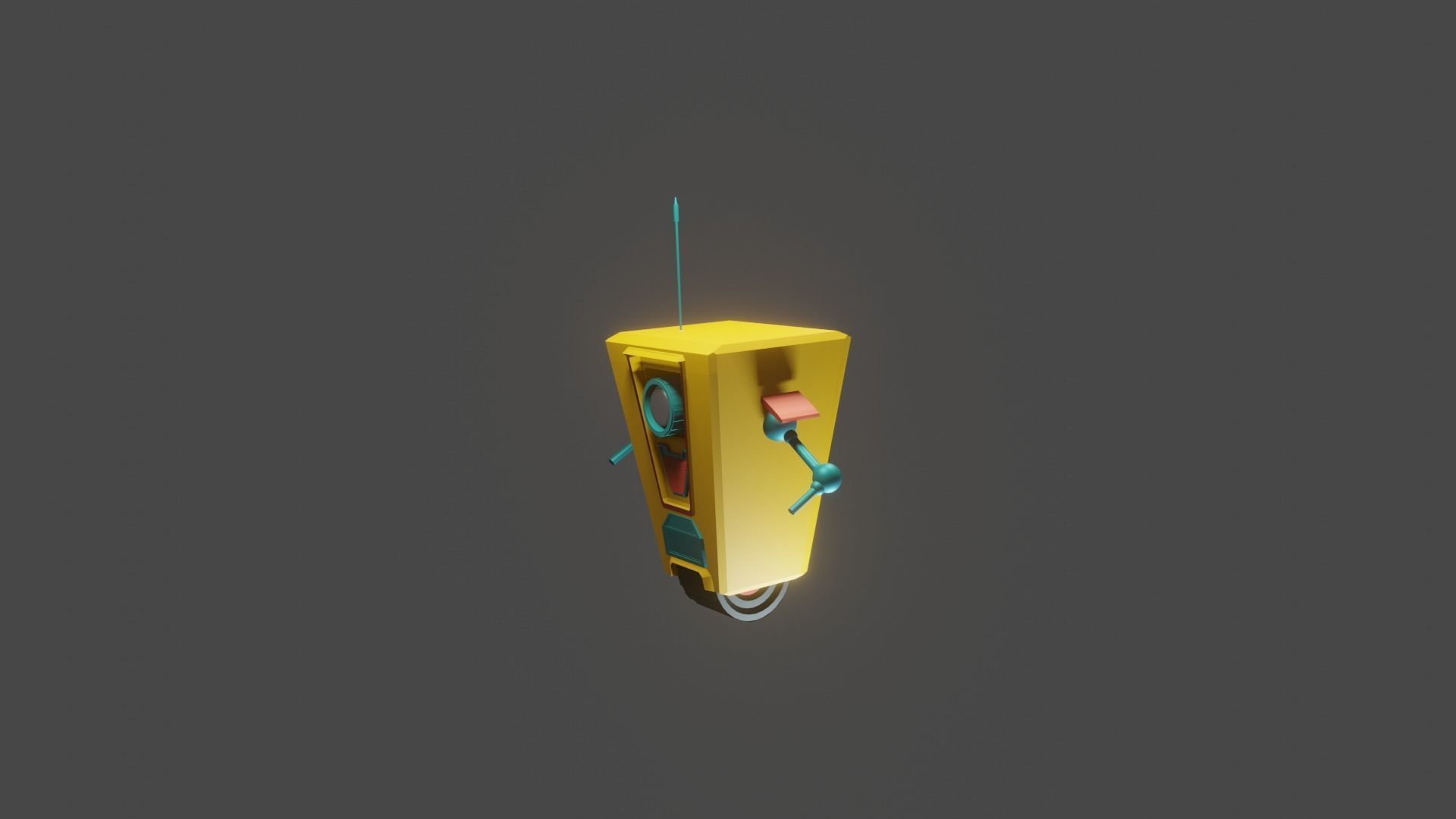 Borderlands Claptrap 3d model NEW YEAR SALE Free 3D model_1