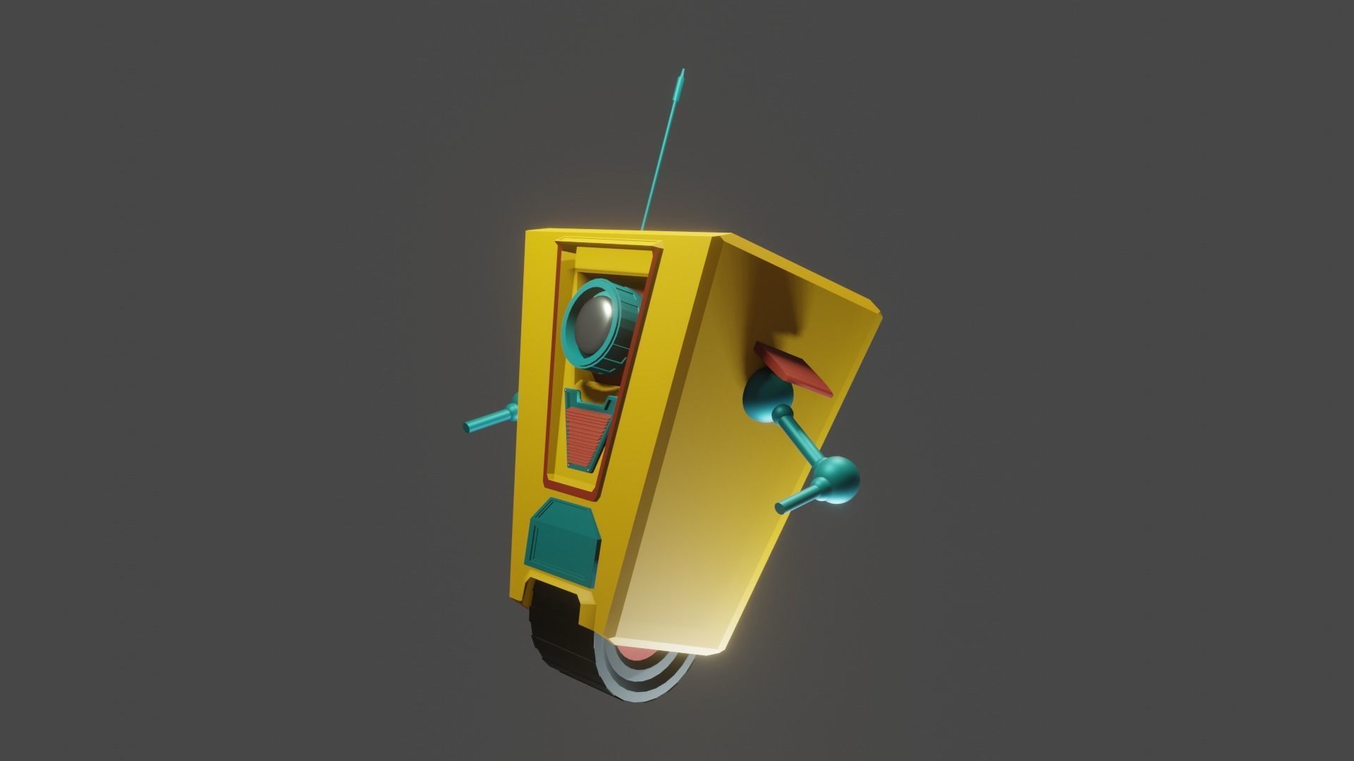 Borderlands Claptrap 3d model NEW YEAR SALE Free 3D model_5