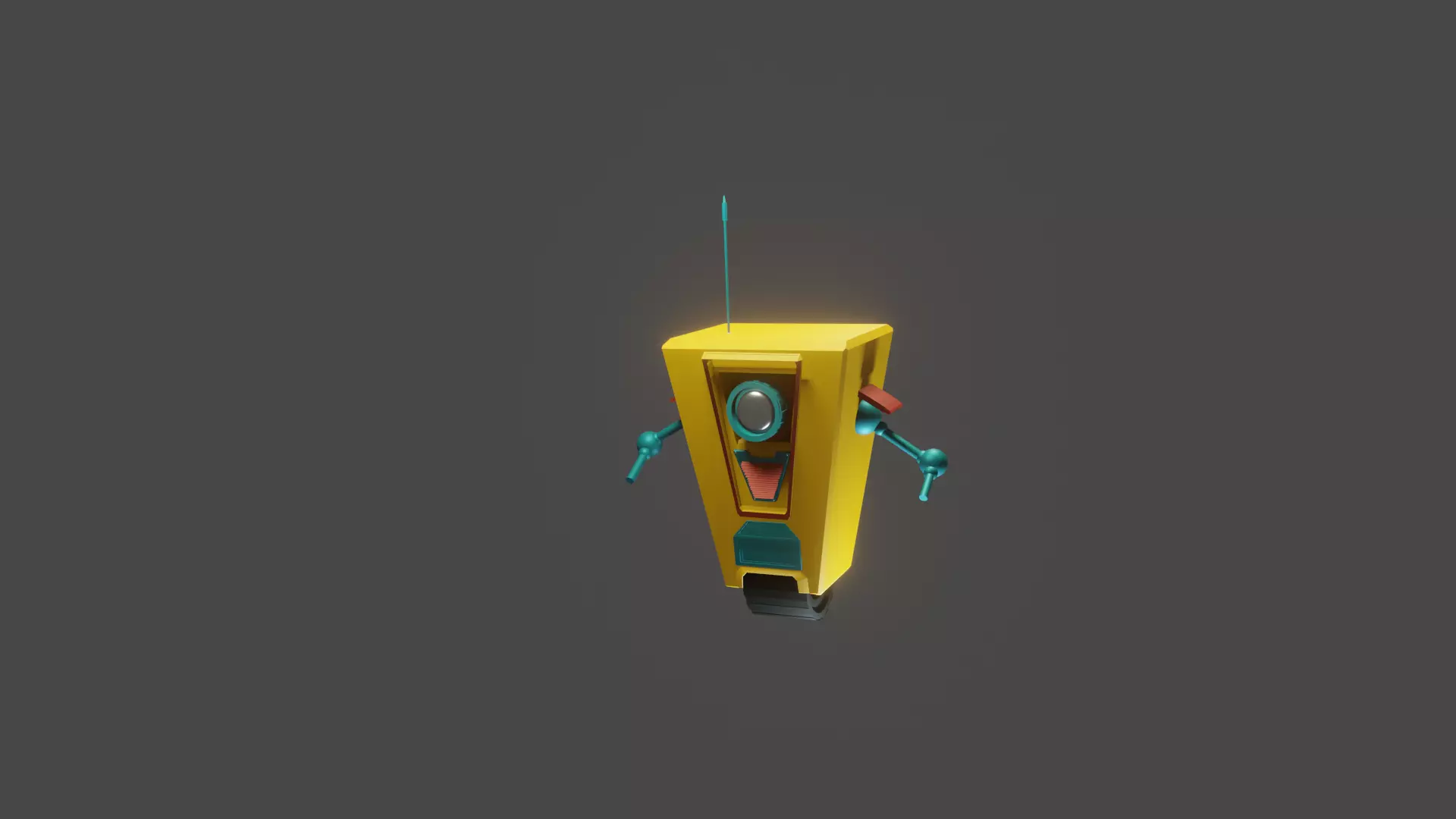Borderlands Claptrap 3d model NEW YEAR SALE Free 3D model_0