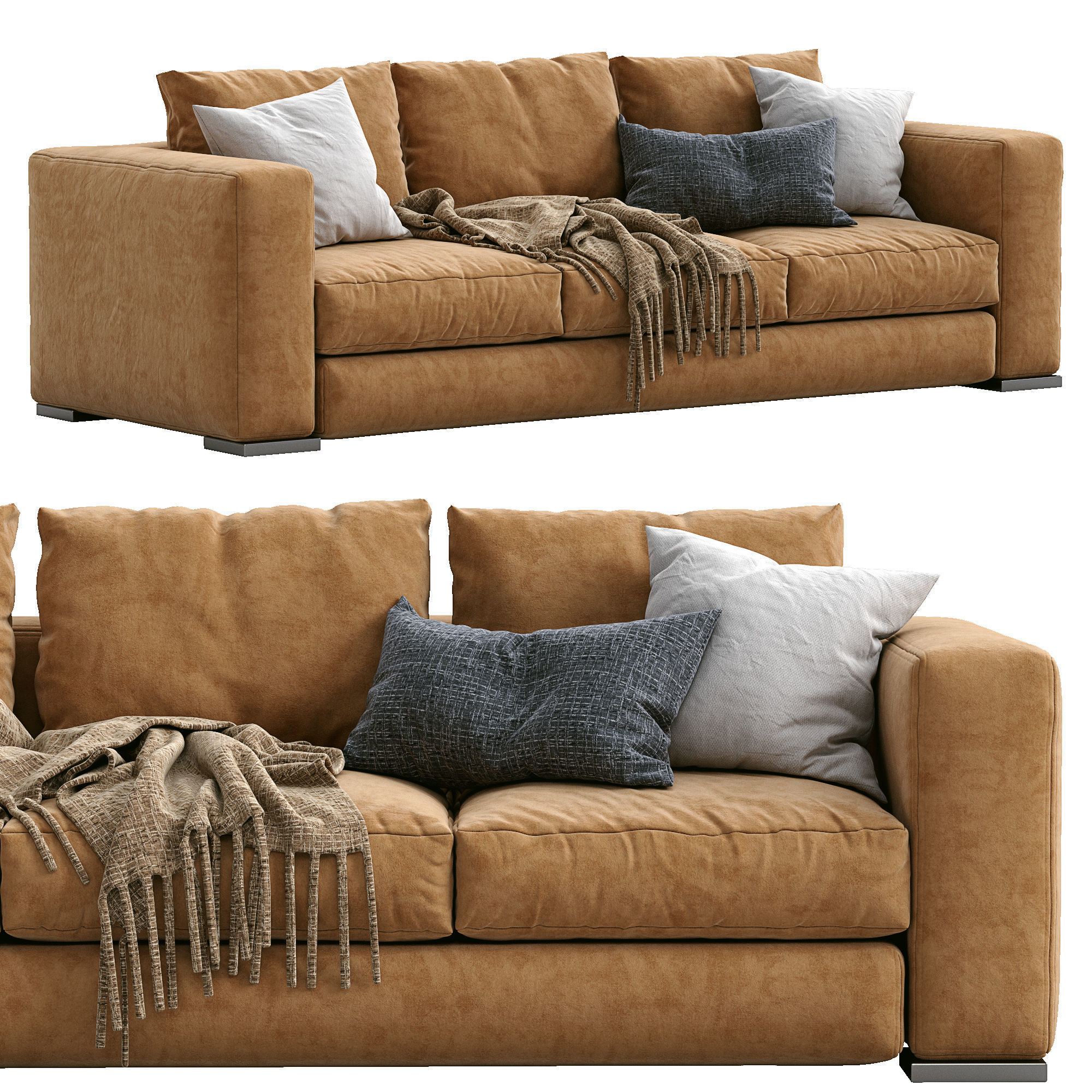 Sofa Arthur By Jesse 3D model_1