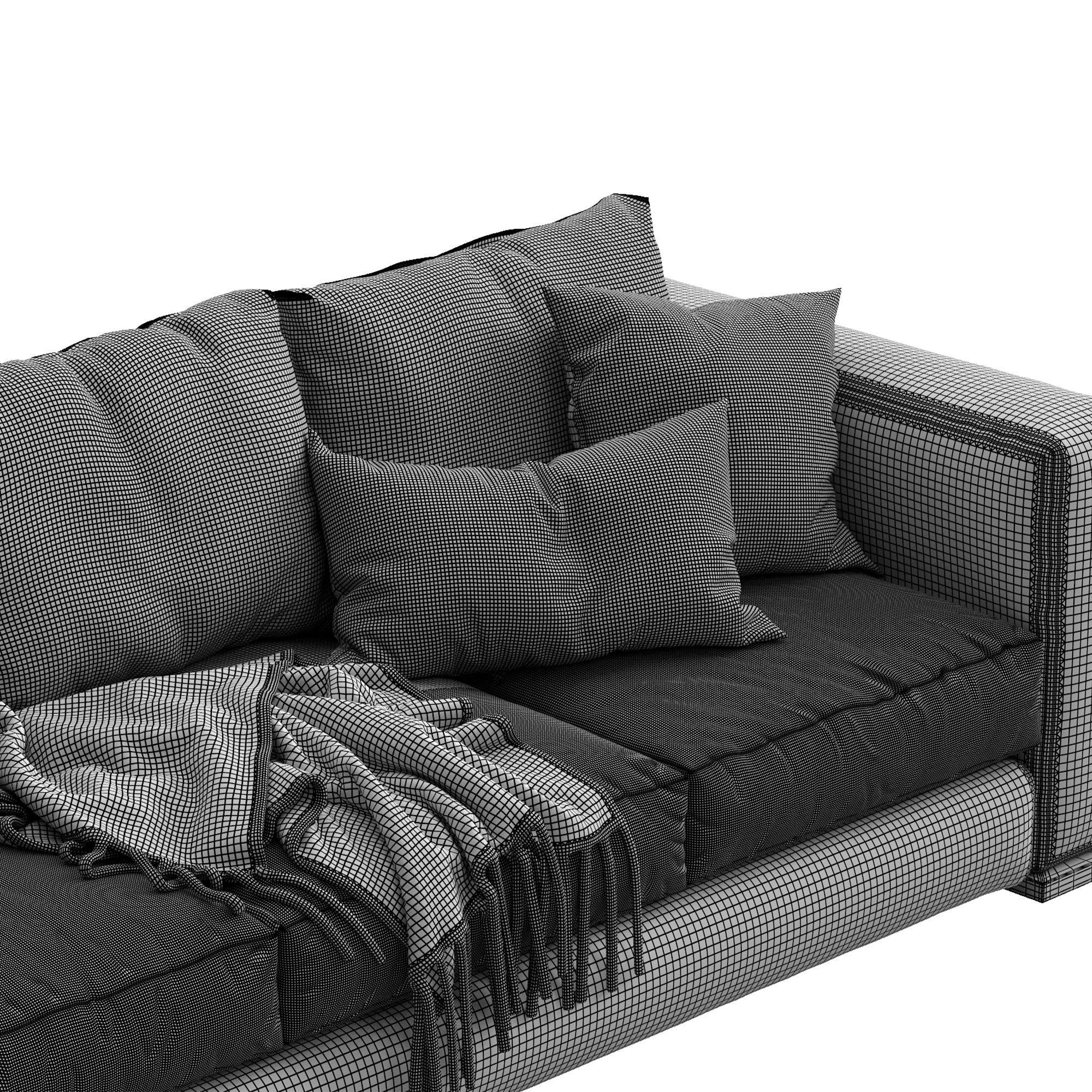 Sofa Arthur By Jesse 3D model_4