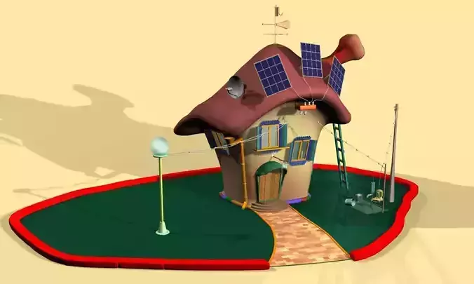 house for cartoon