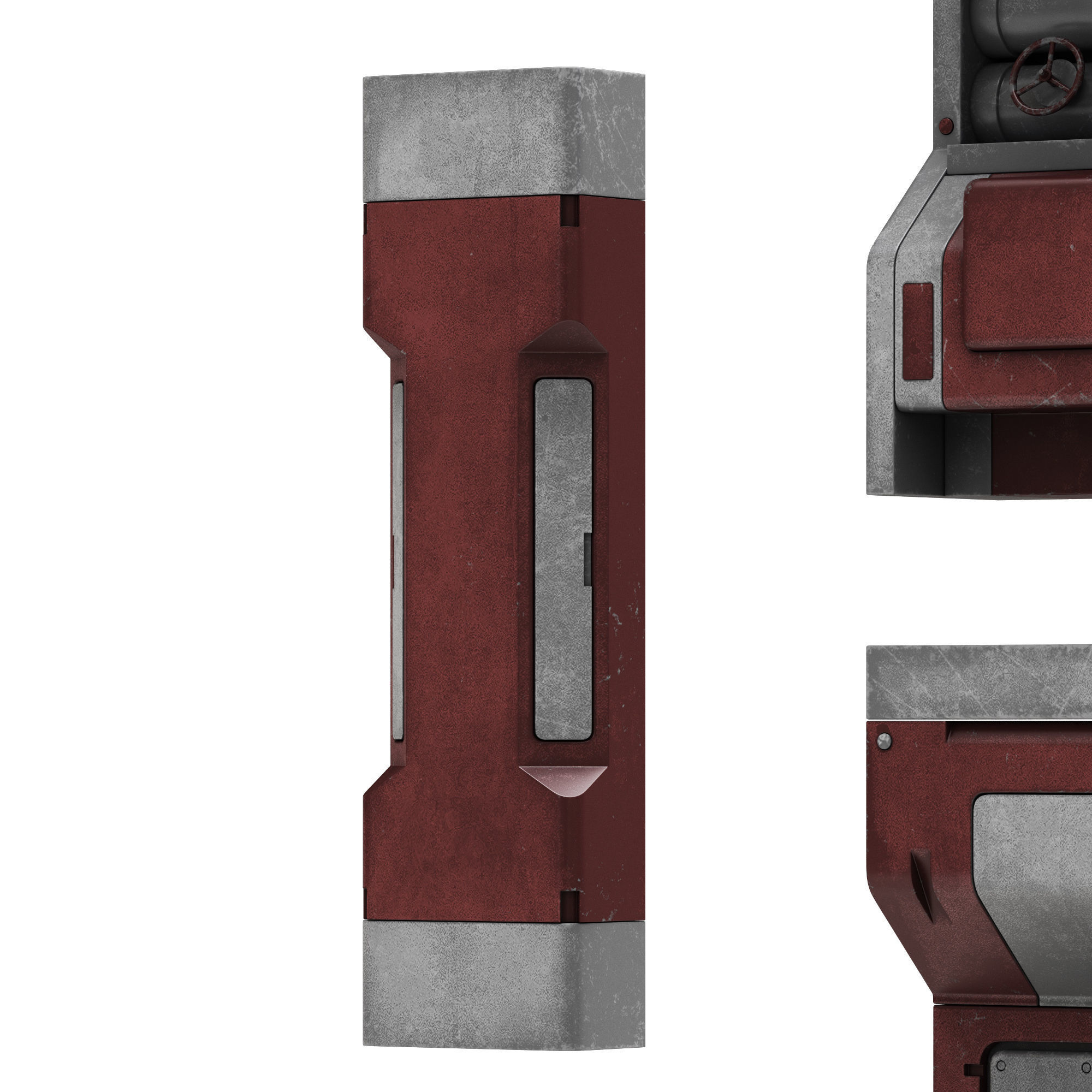 Sci-Fi elements 4 3D model_5