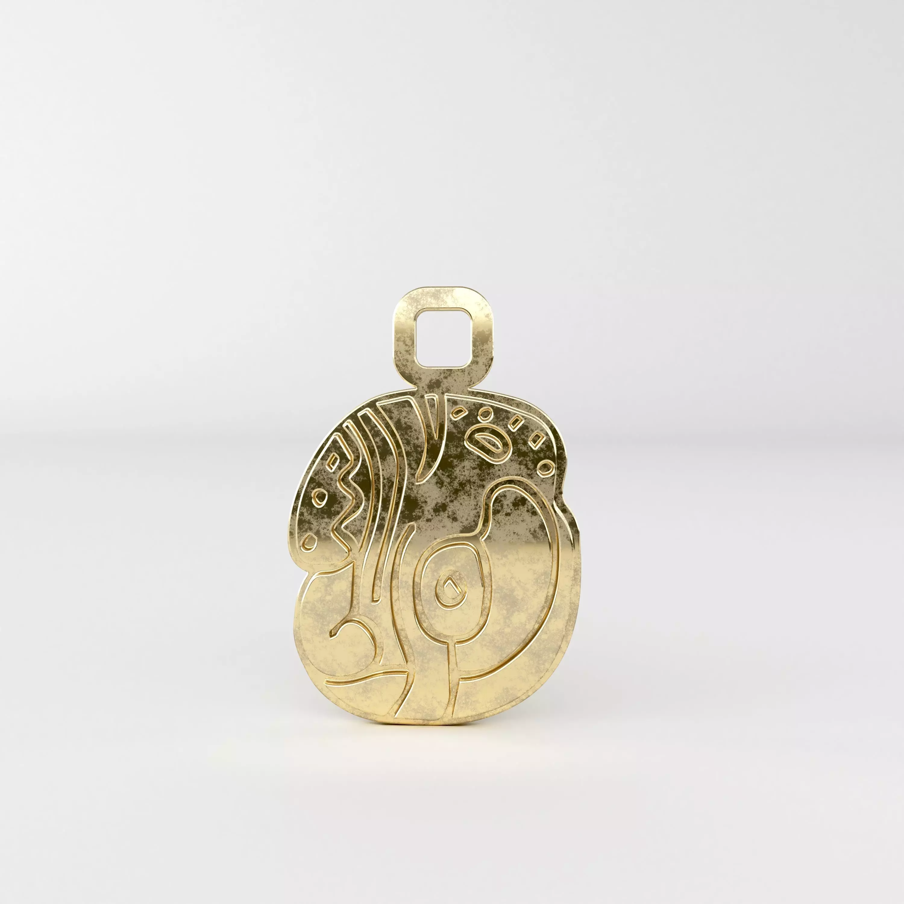 Maya pendant A33 3D print model