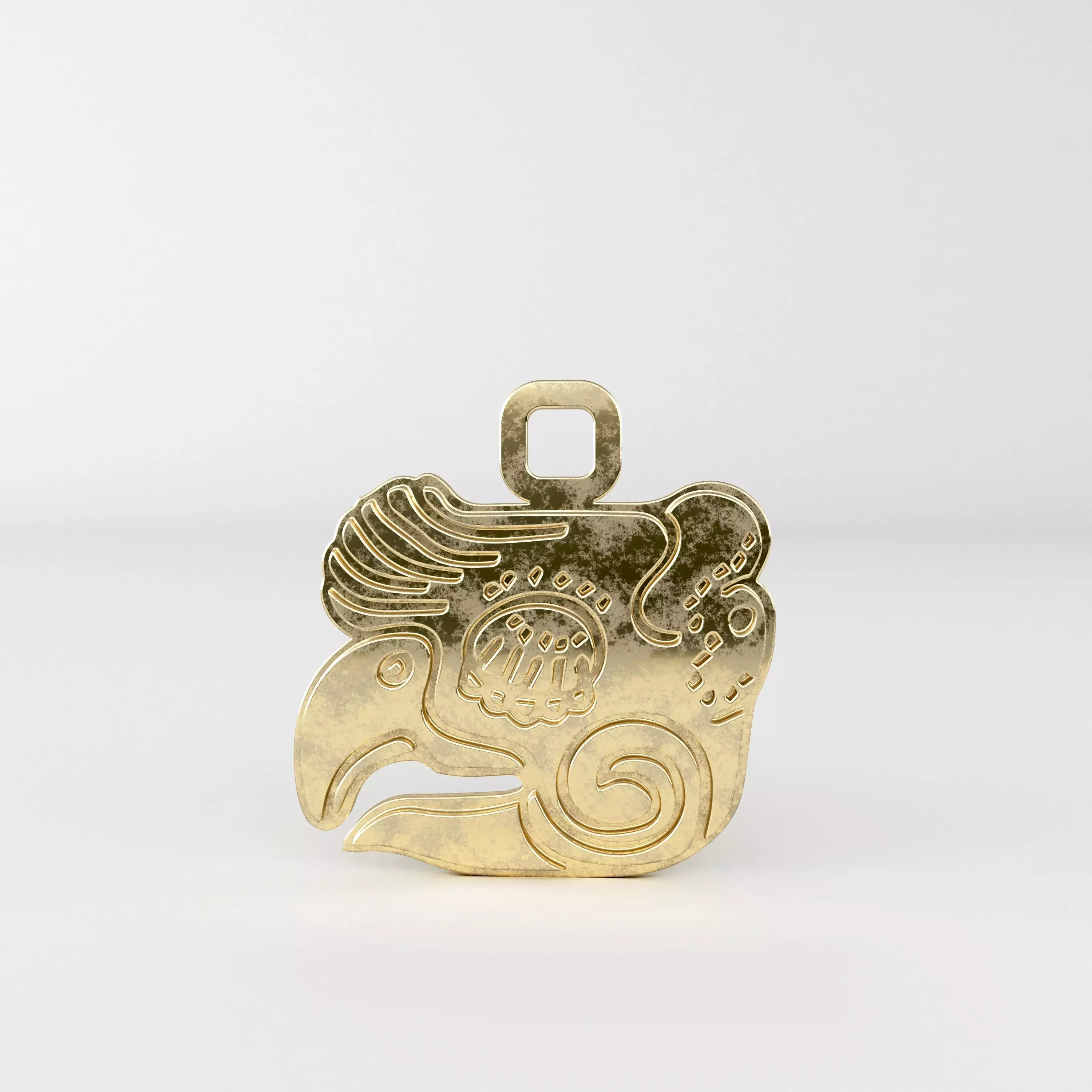 Maya pendant A39 3D print model