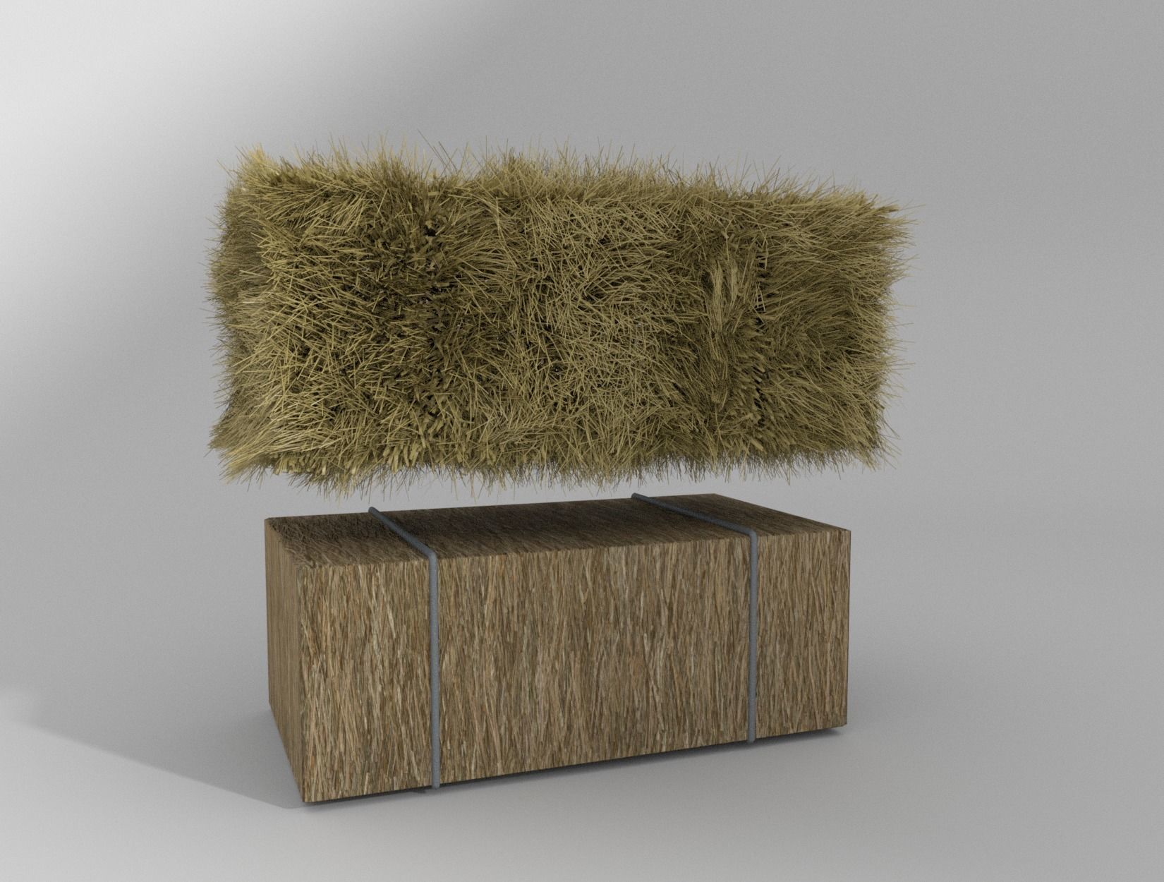 HAY BALE 3D model_9