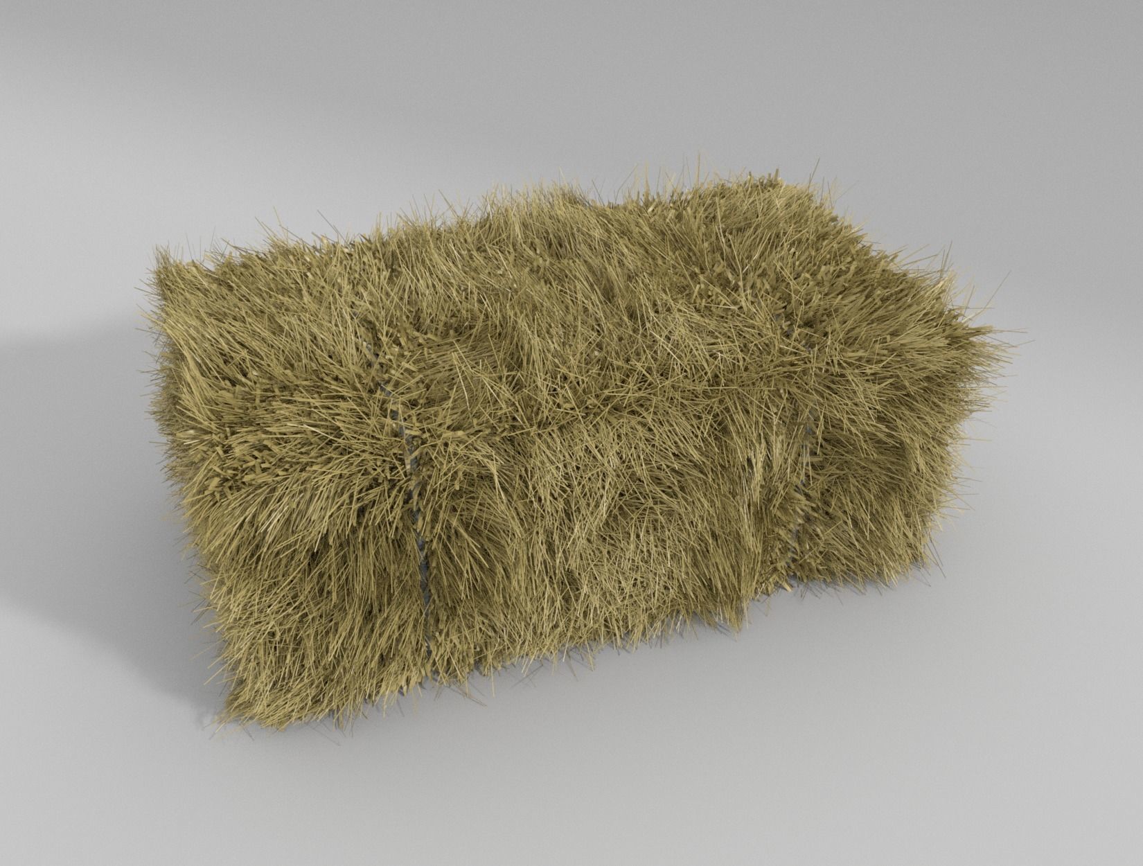HAY BALE 3D model_2