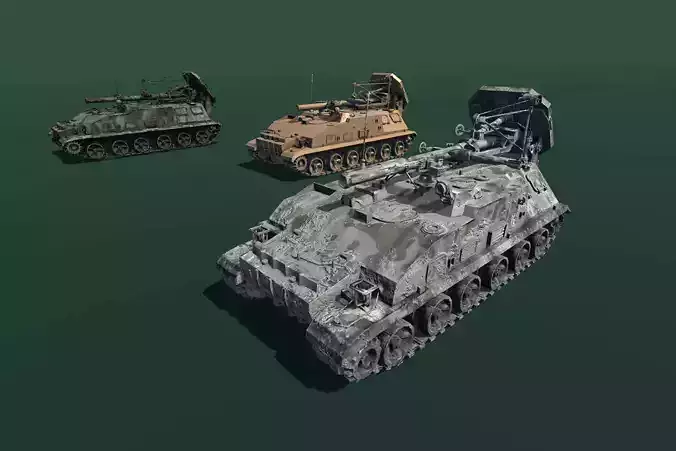 Self-propelled Mortar