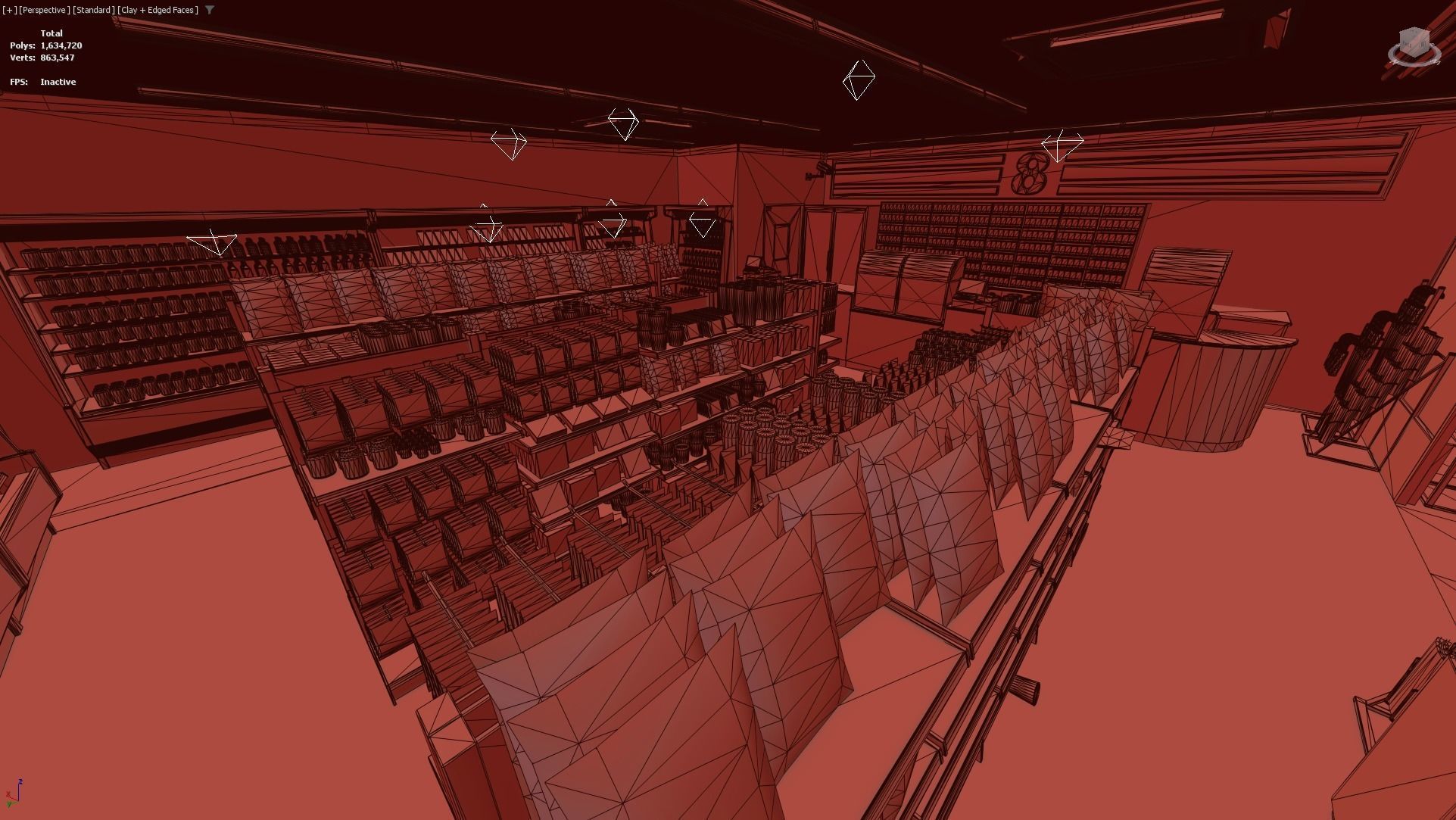 Japanese Convenience Store - Over 400 unique assets Low-poly 3D model_19