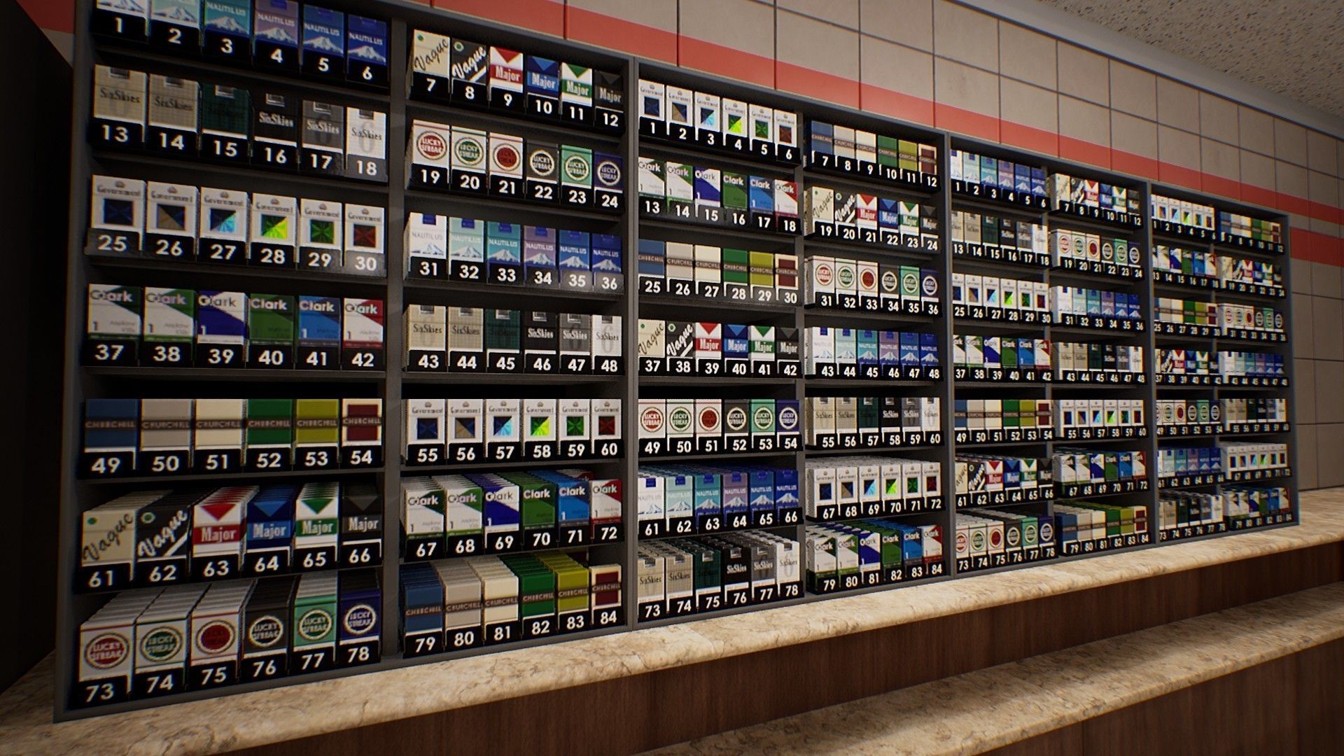 Japanese Convenience Store - Over 400 unique assets Low-poly 3D model_13