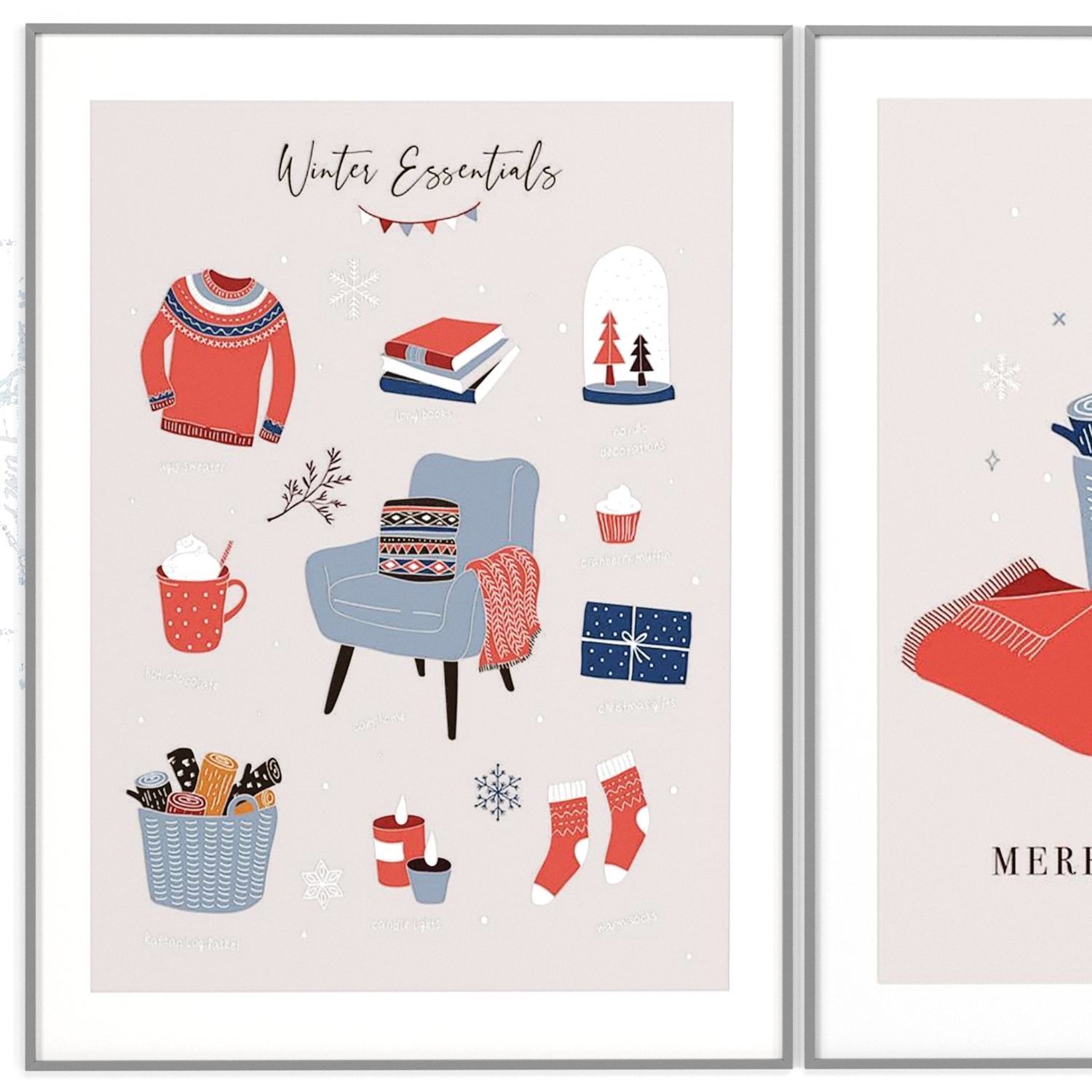 Art Frames 135- Christmas wall art 5 3D model_1