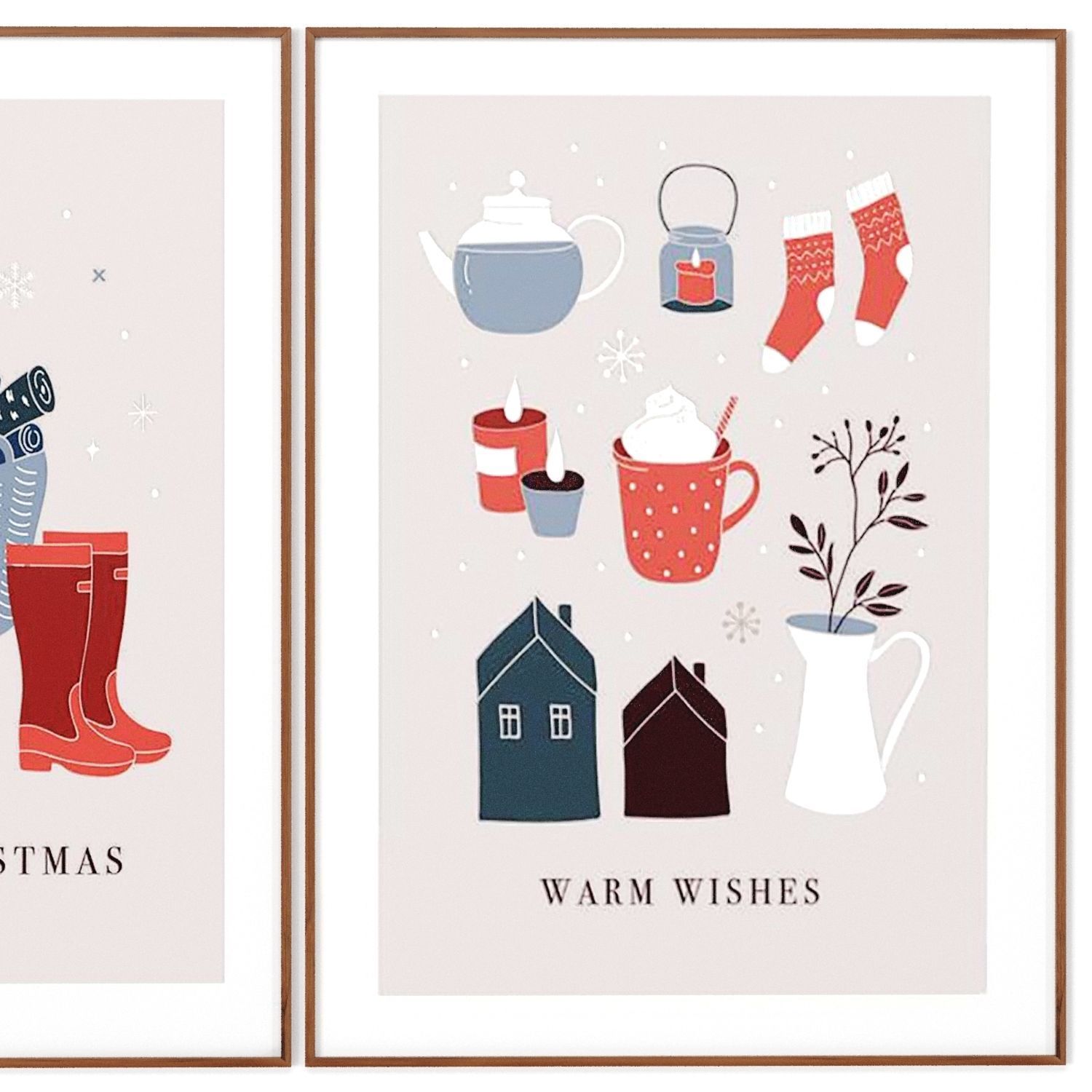 Art Frames 135- Christmas wall art 5 3D model_3