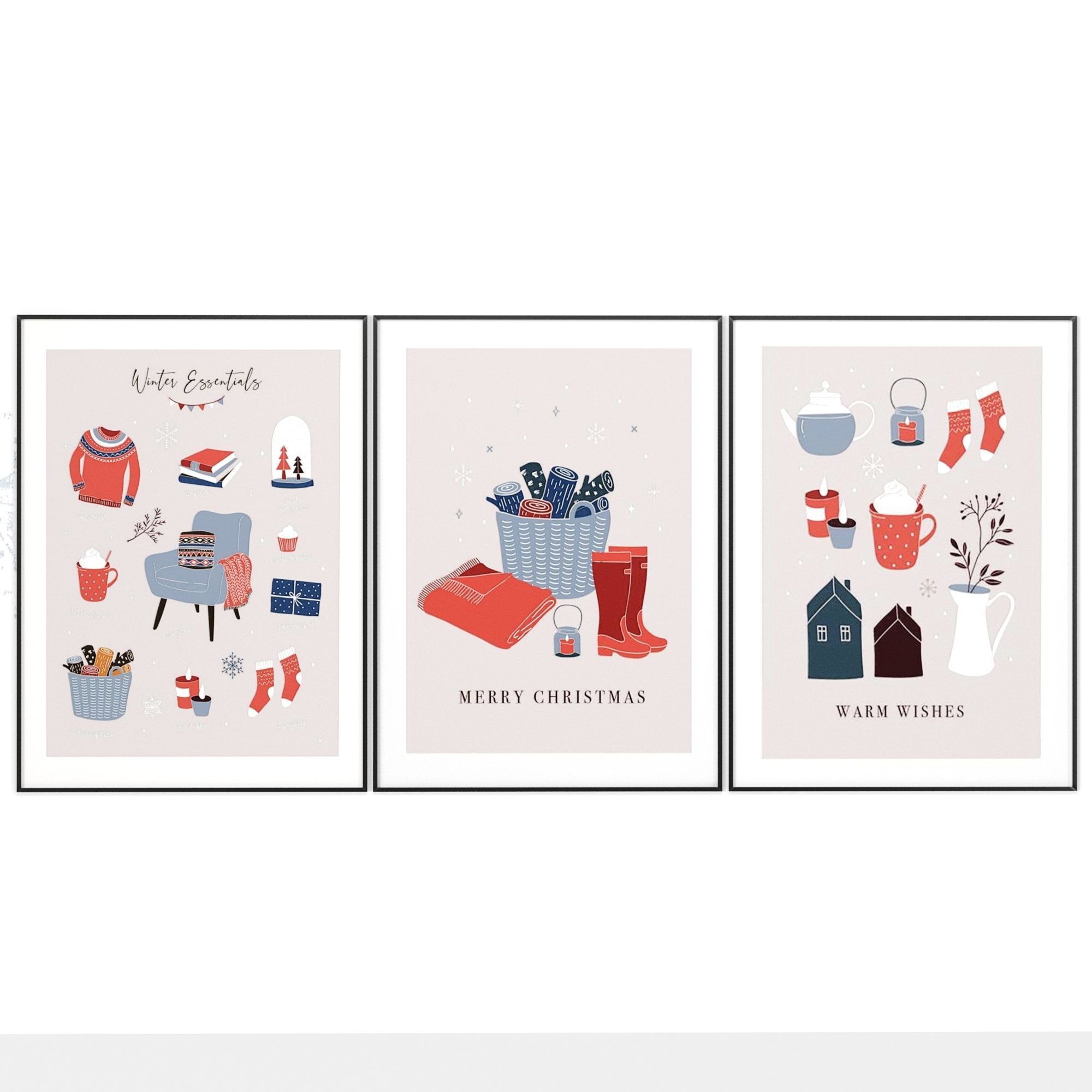 Art Frames 135- Christmas wall art 5 3D model_4