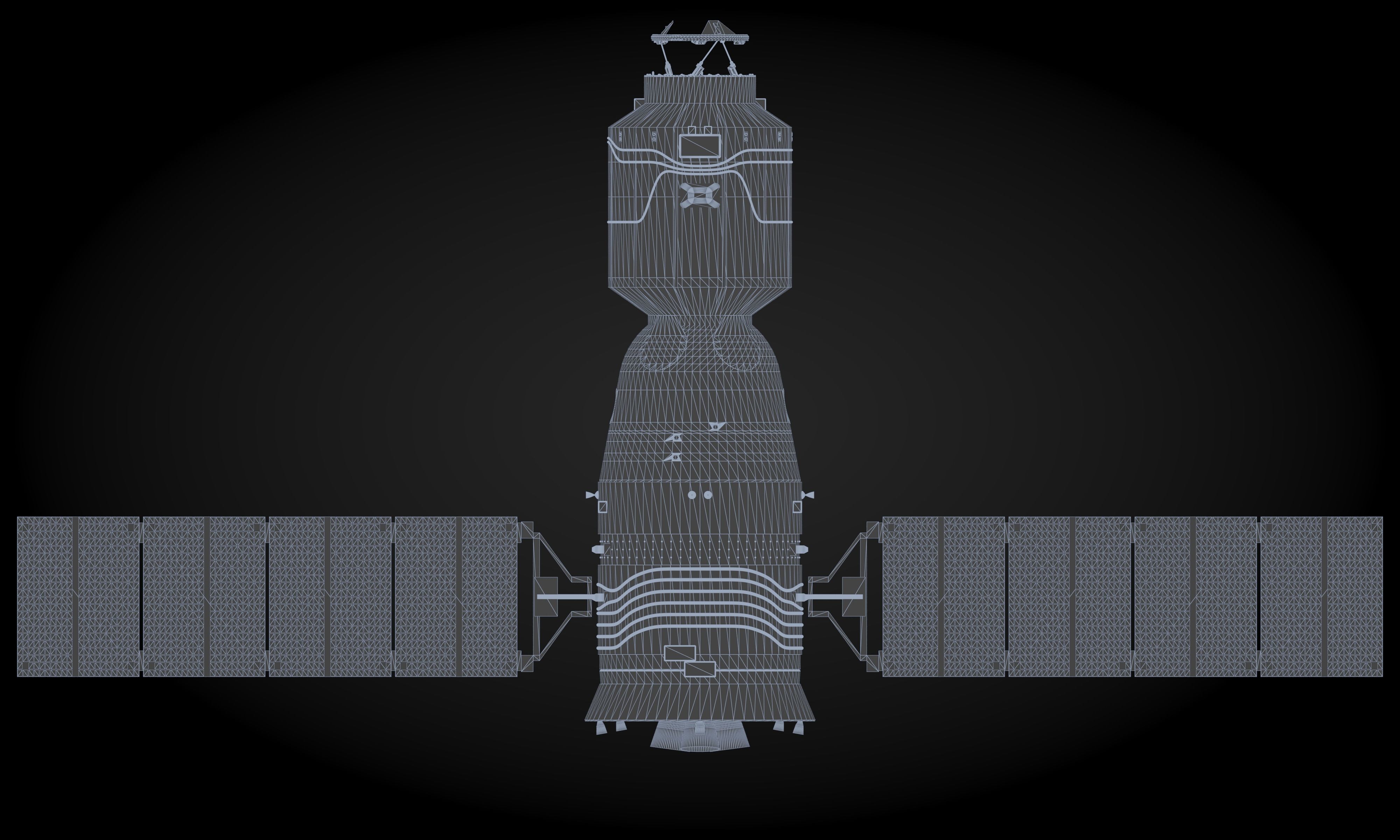 Shenzhou spacecraft 3D model_4