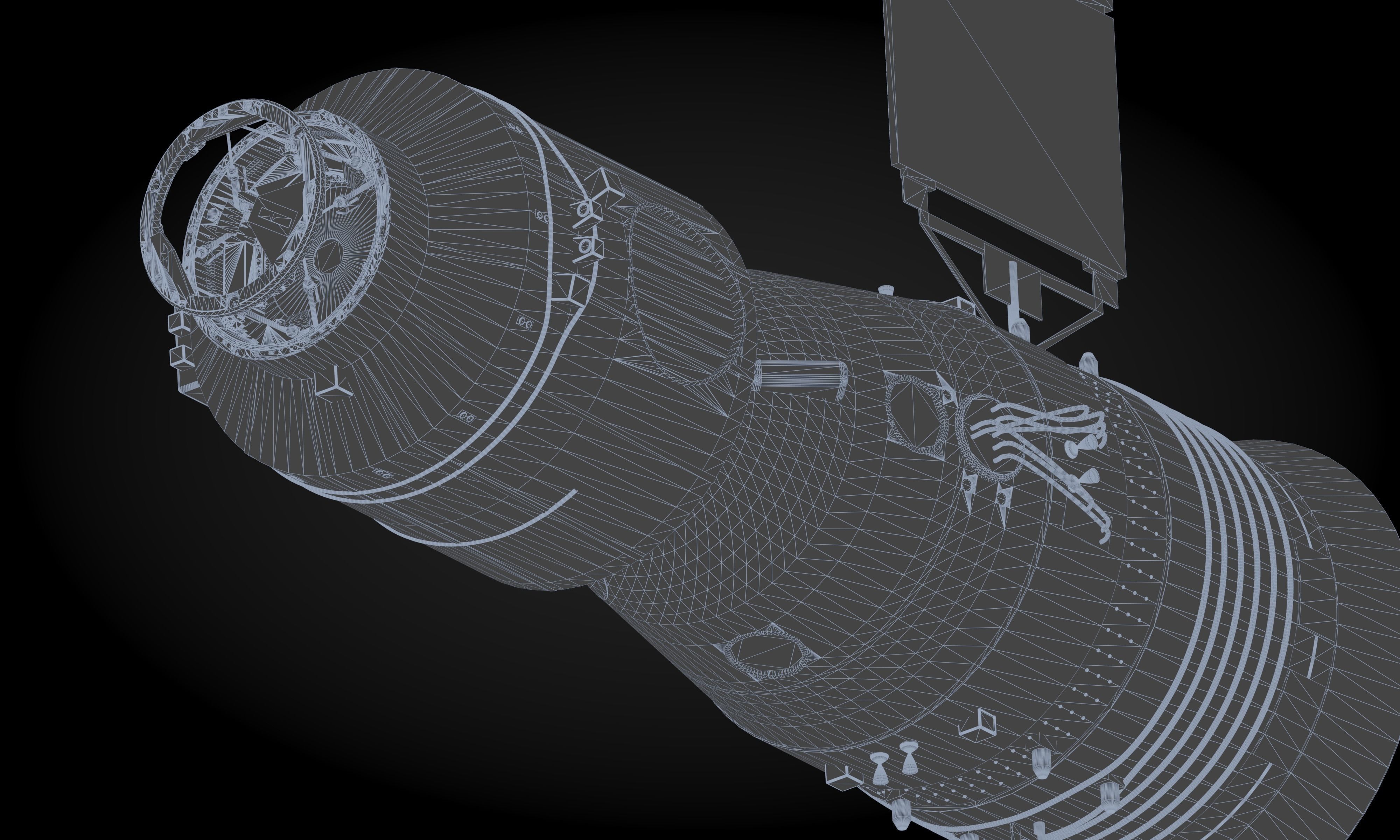 Shenzhou spacecraft 3D model_7