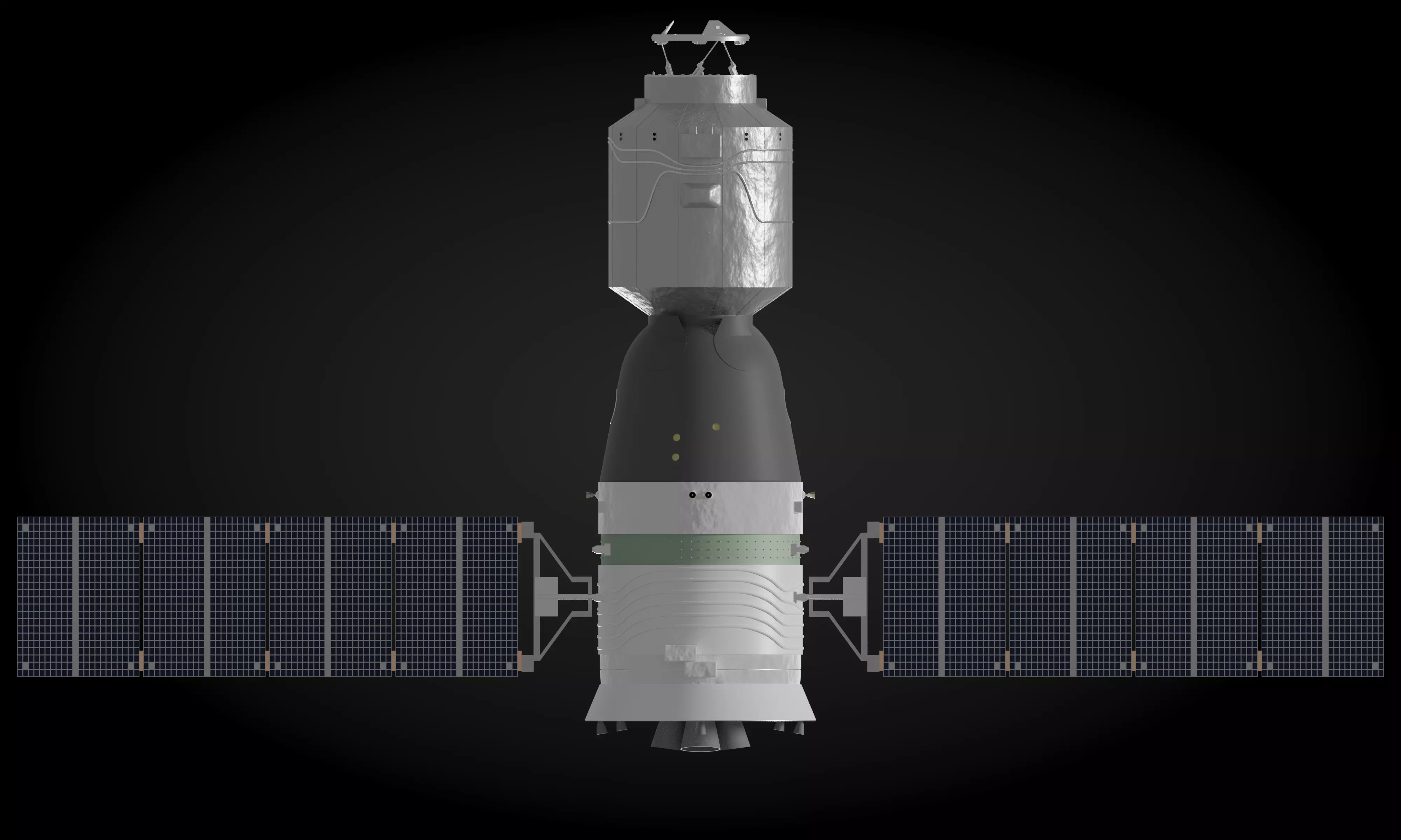 Shenzhou spacecraft 3D model_0