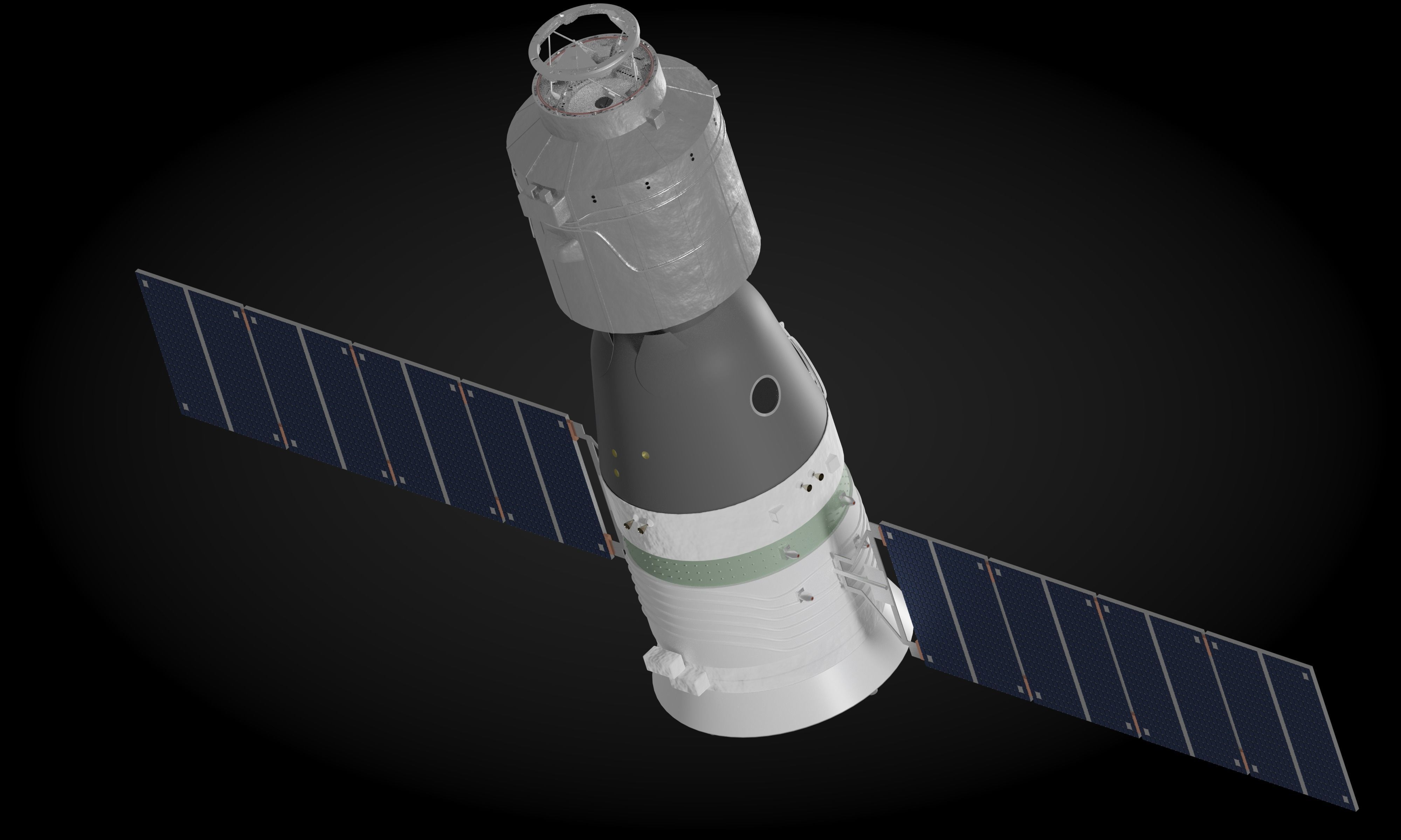 Shenzhou spacecraft 3D model_1
