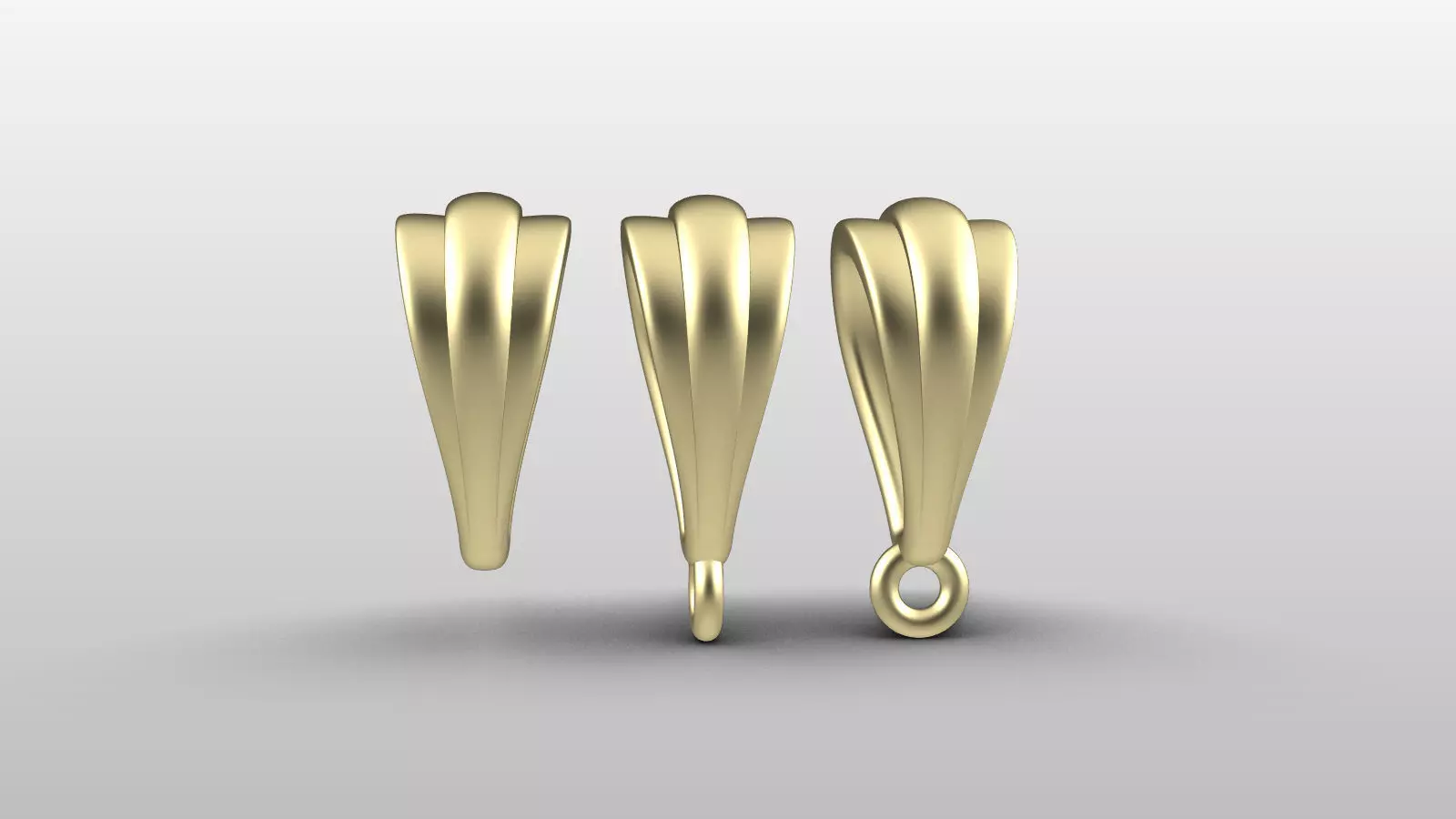 FREE Bail for charms and pendants Free 3D print model_0