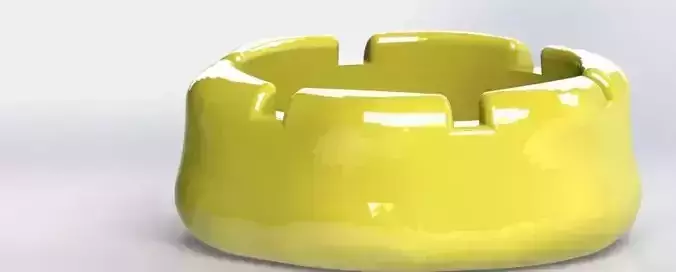 ashtray Free 3D print model