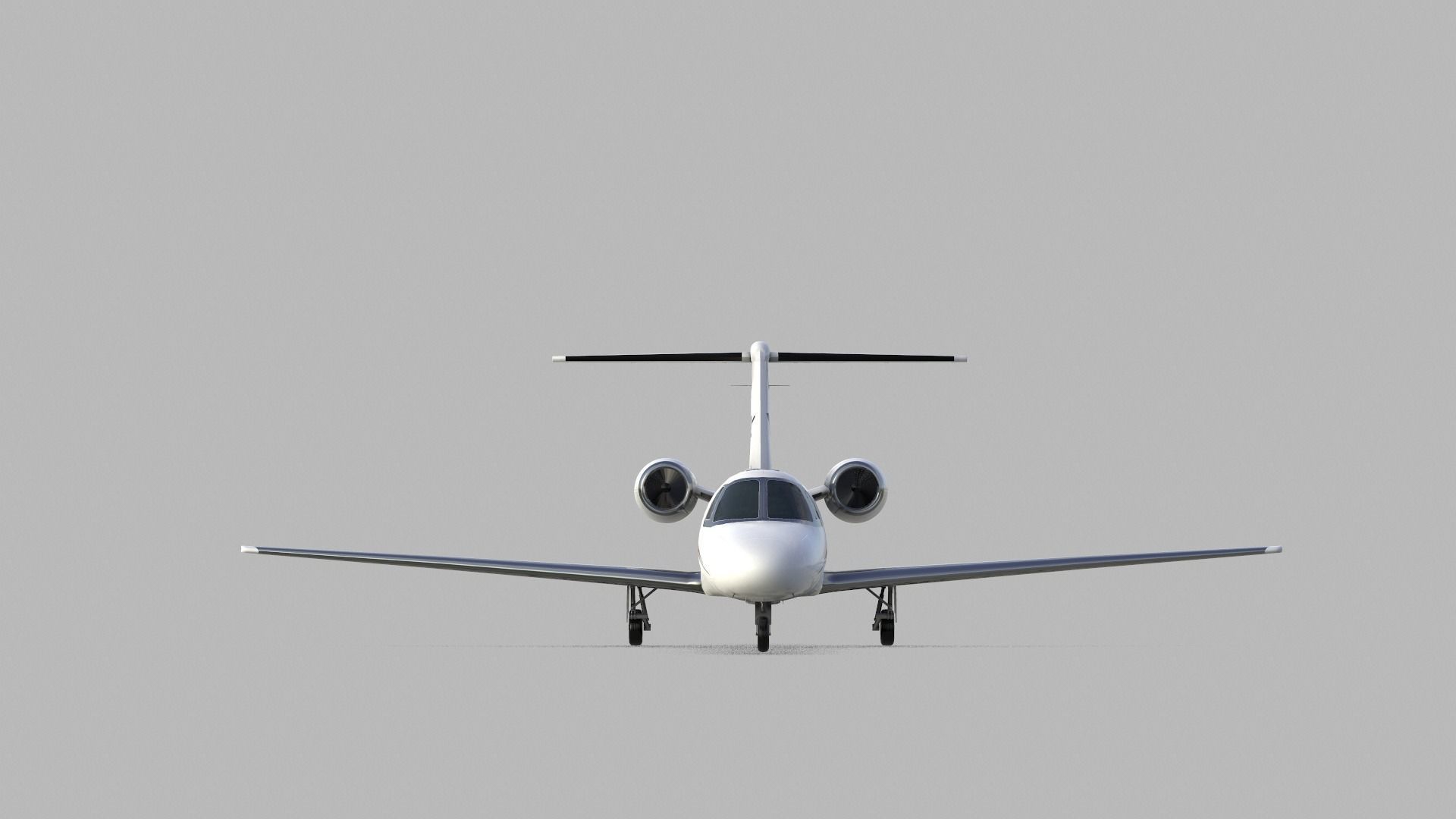 Cessna Citation CJ4 Low-poly 3D model_3