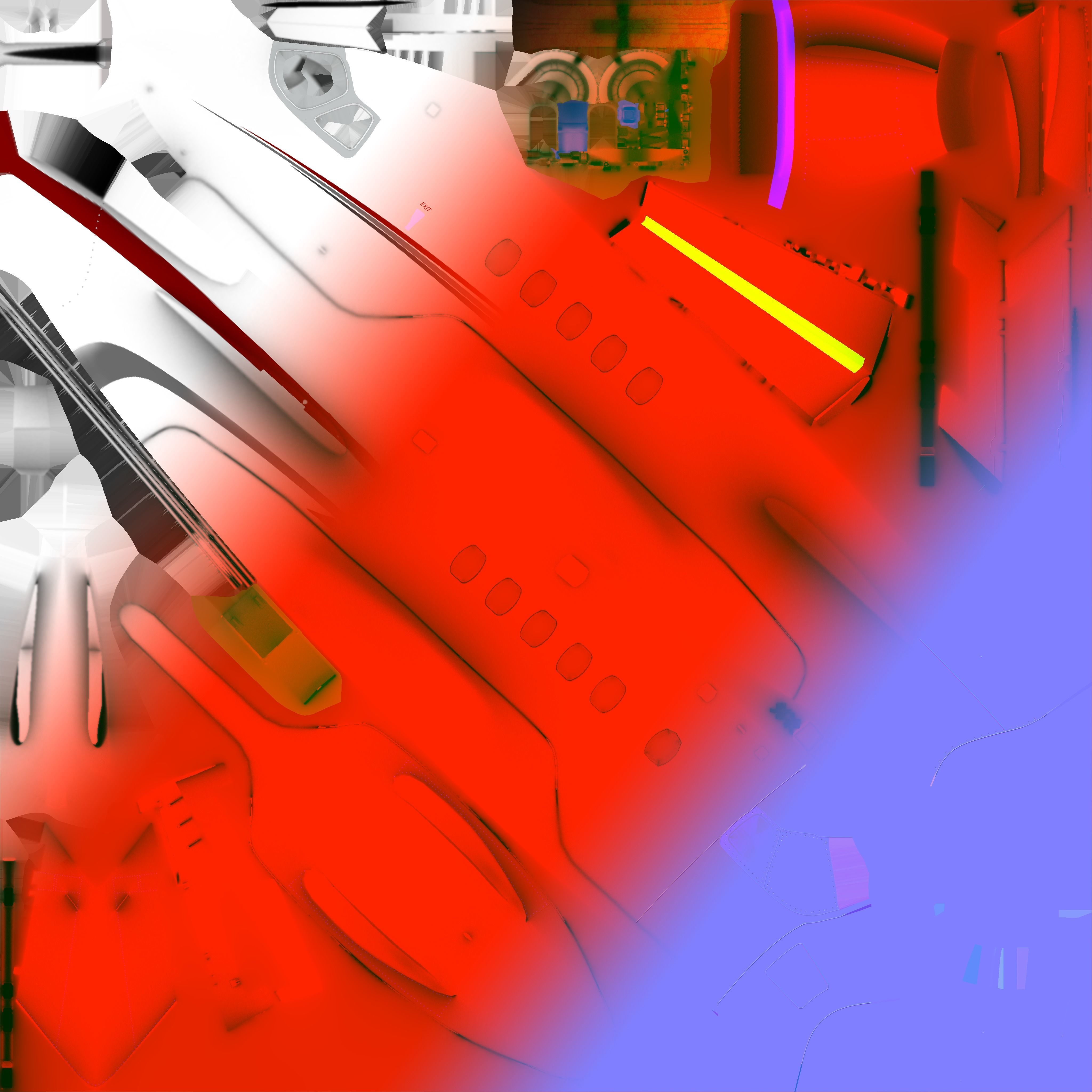 Cessna Citation CJ4 Low-poly 3D model_20