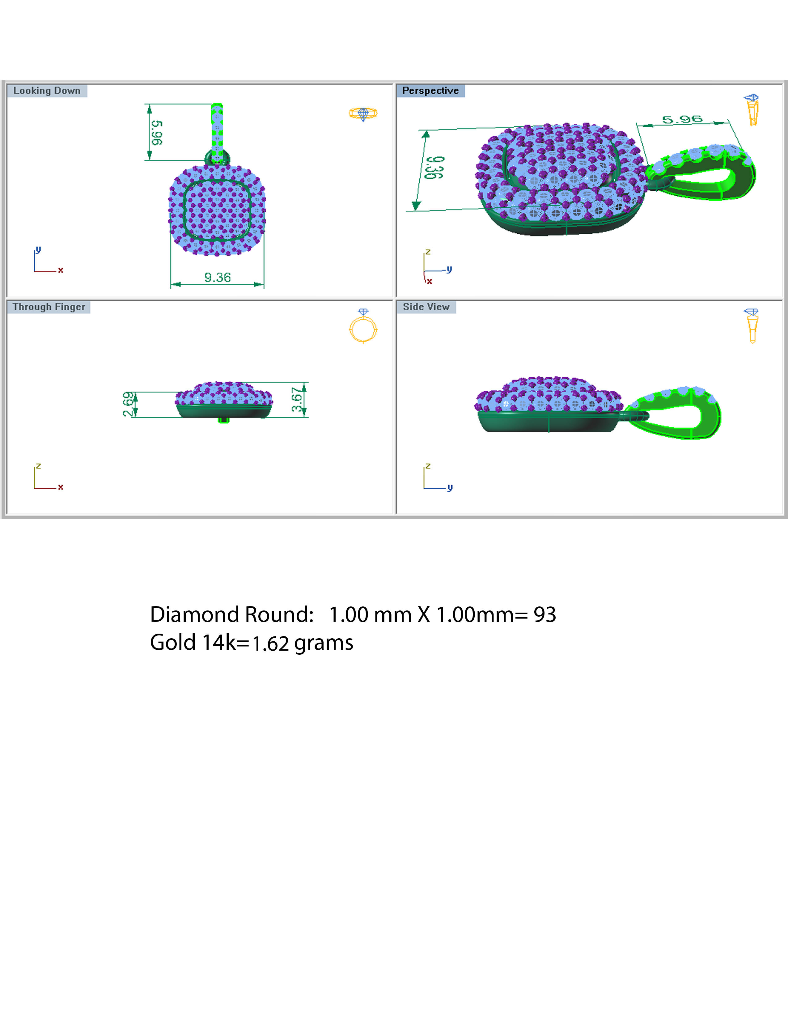 3DM C2 Pendant 019 3D print model_4