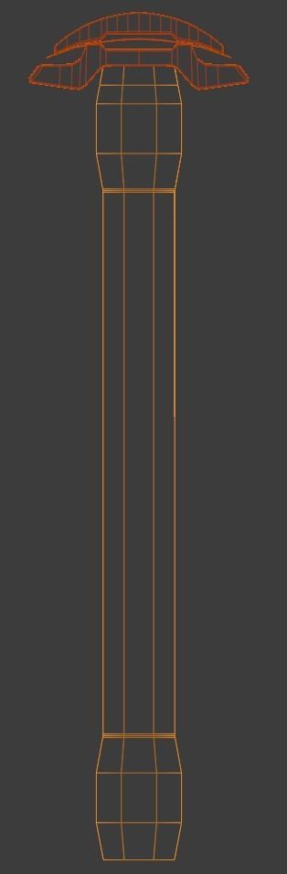 Double Edge Safety Razor Free low-poly 3D model_4