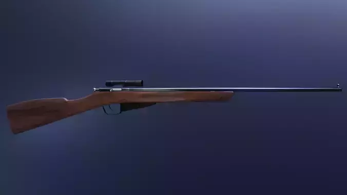 WW2 Sniper Rifle Mosin Nagant Style