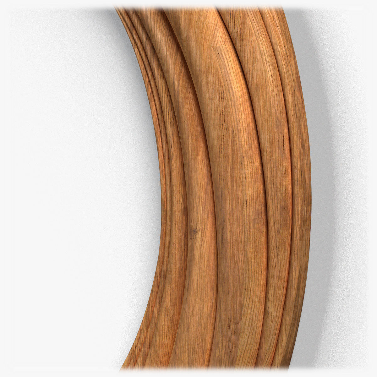 Frame0067 silver oval frame 3D model_10