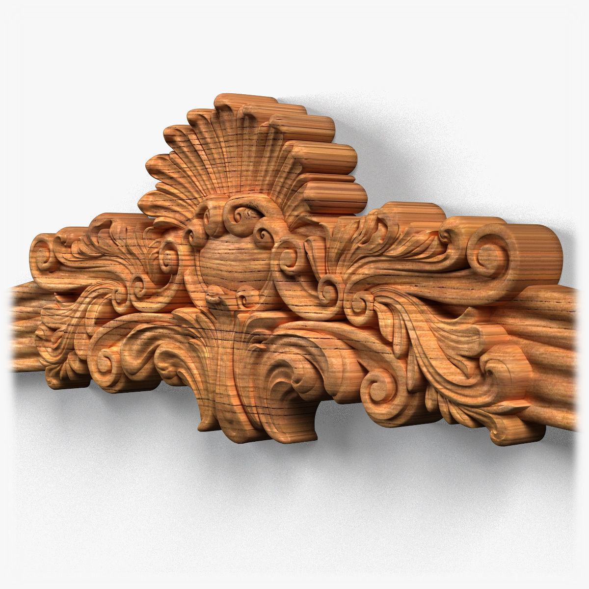 Frame0070 ornate frame 3D model_9