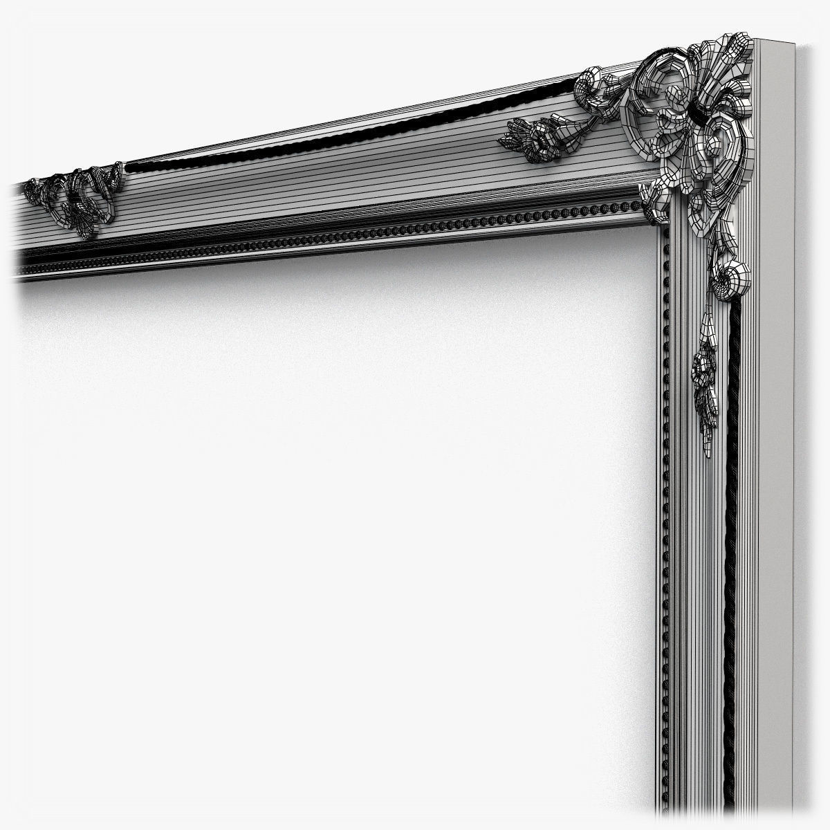 Frame0071 ornate frame 3D model_12