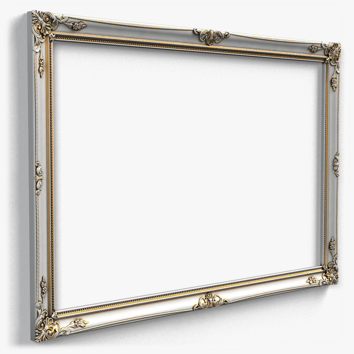 Frame0071 ornate frame 3D model_1