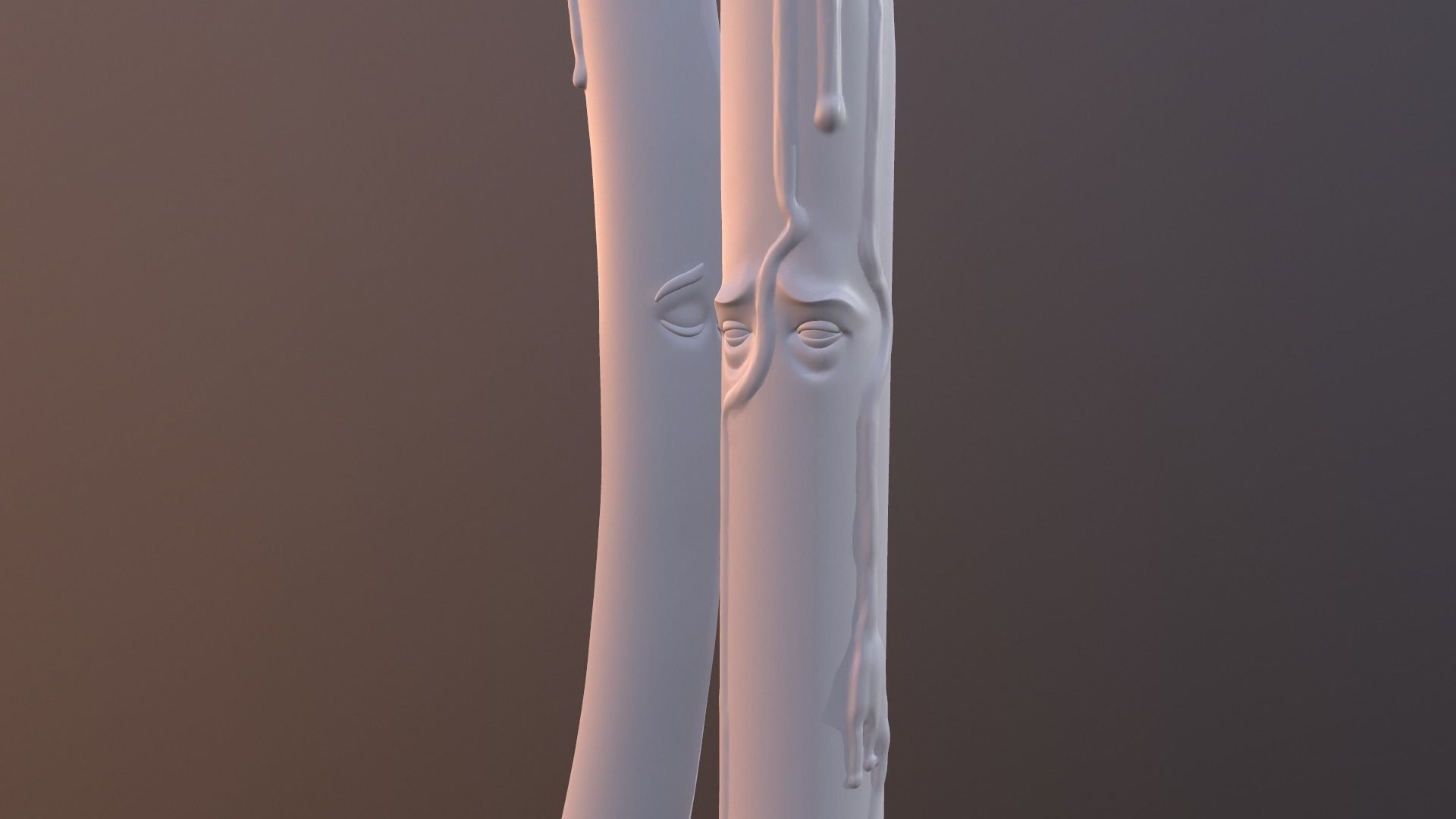 Love Candles 3D print model_2