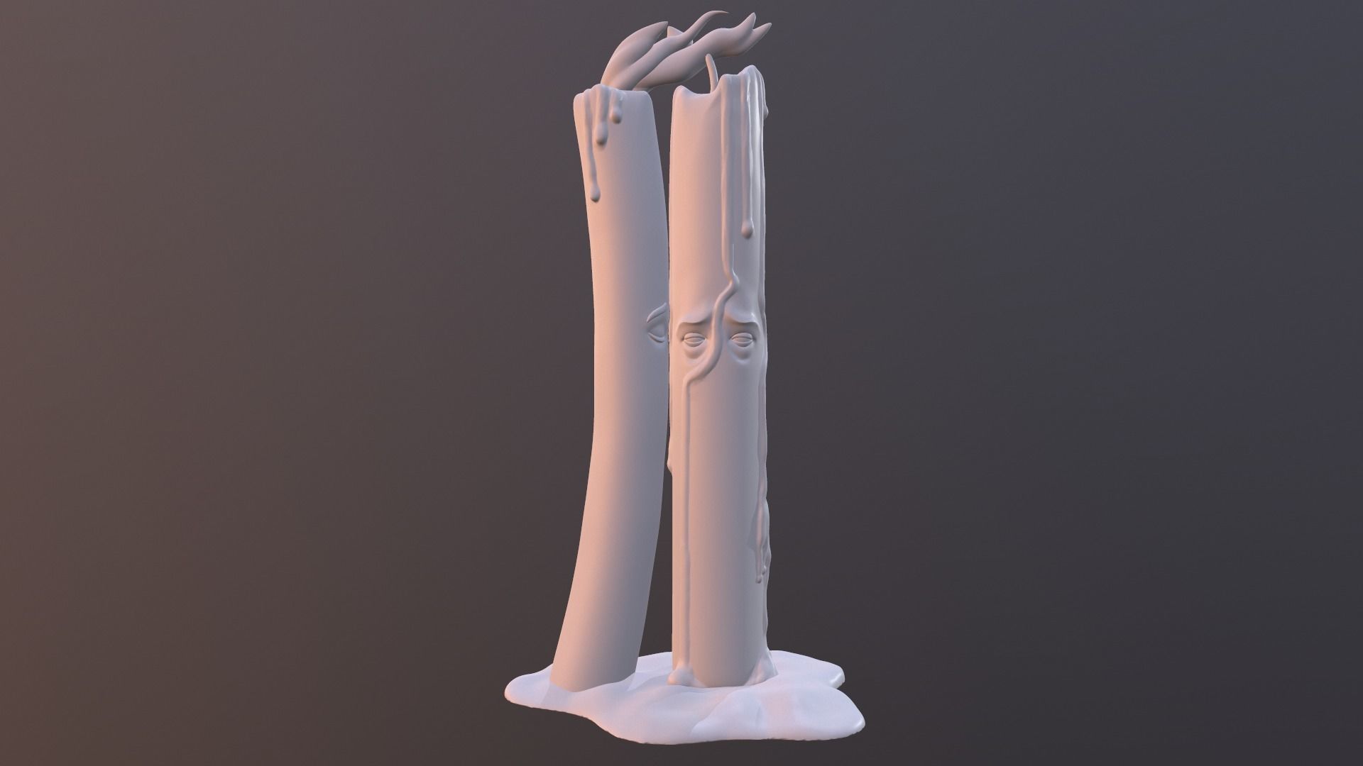 Love Candles 3D print model_6