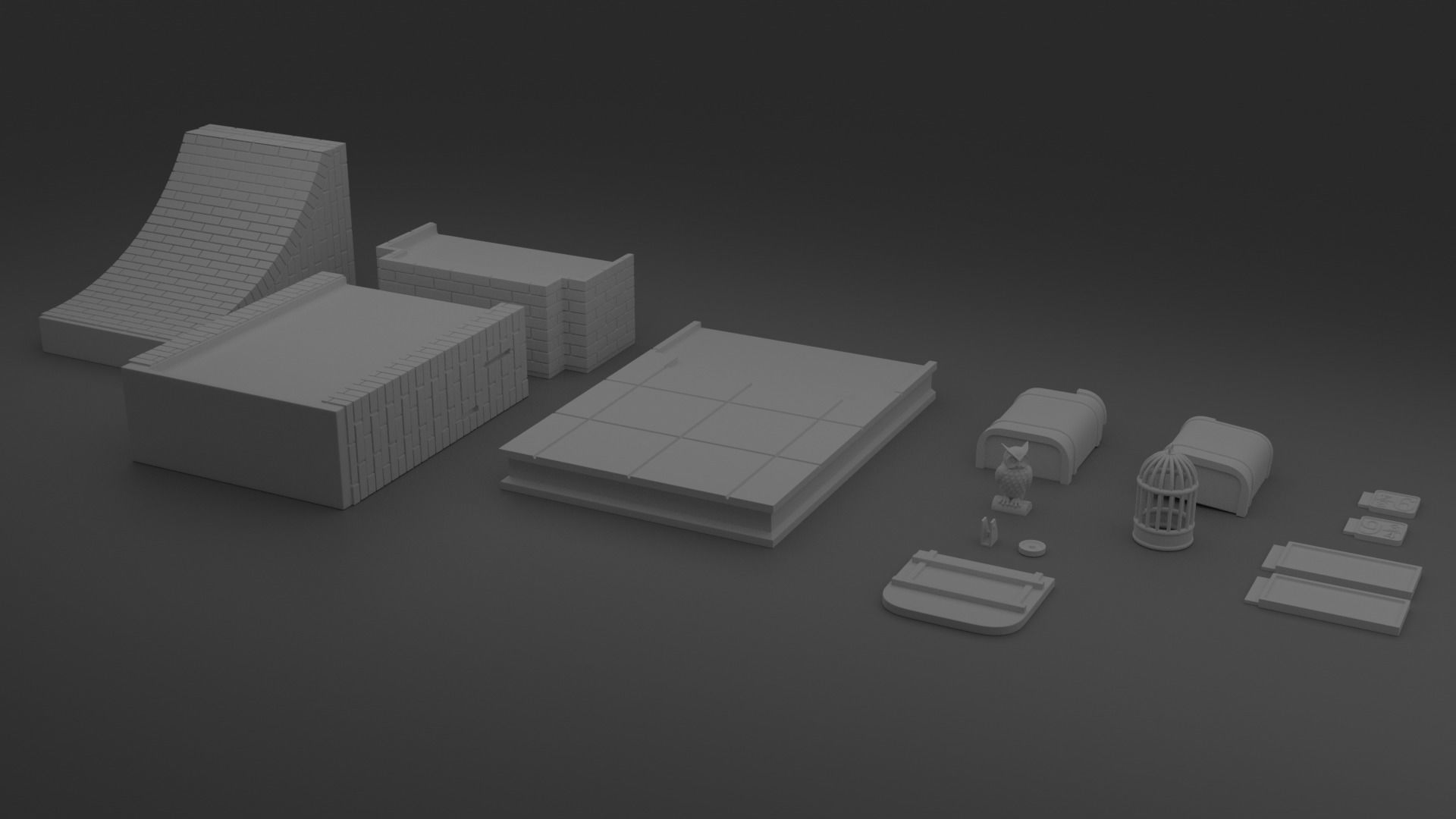 Harry Potter Book Stand 3D print model_6